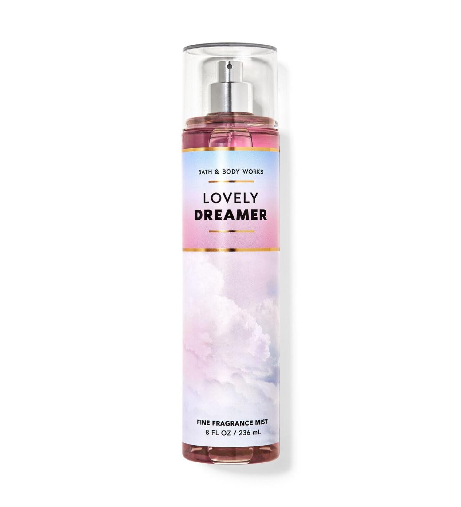 Bath & Body Works Lovely Dreamer Fine Fragrance Mist For Women 8 Ounce Full Size Body Spray