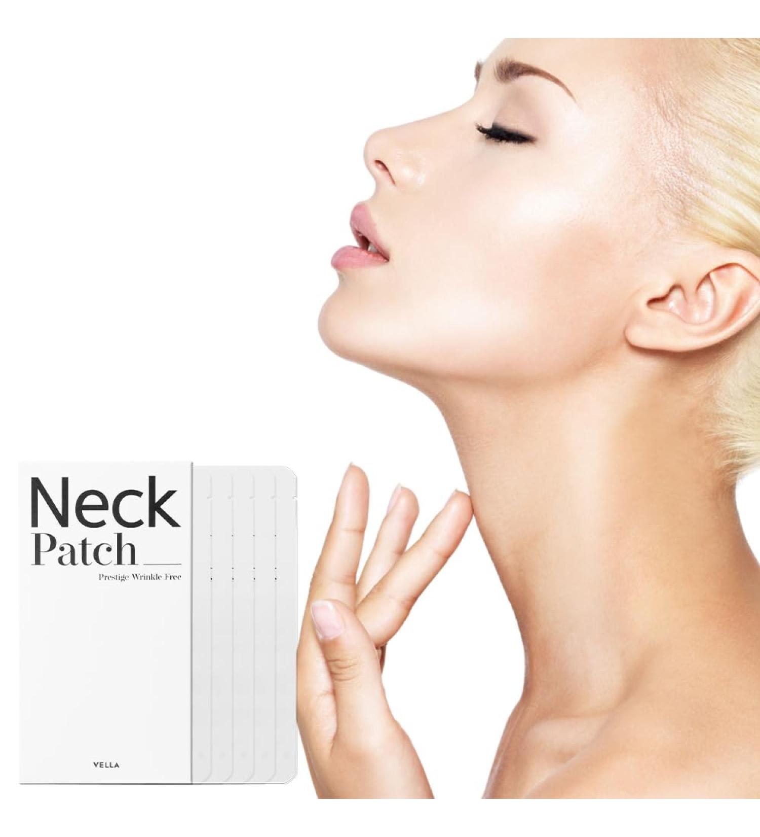 Buy VELLA Neck Patch - Prestige Anti-Aging Firming Pad for Wrinkle-Free Neck & D collet | 5ea Korean Skin Care - Buy Online on GoSupps.com