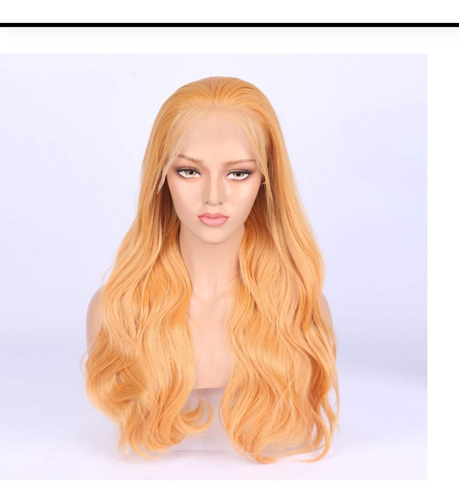 SHIYID Long Body Wave Synthetic Lace Front Wig for Women | Realistic Baby Hair Perfect for International Shipping - Buy Online on GoSupps.com