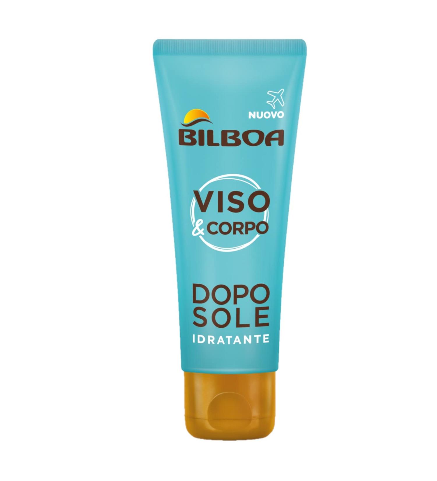 Bilboa Viso&Corpo Double Face and Body Moisturizing Cream - Doueux Travel Size with Moisturizing Action with IdraBronze and Aloe Vera - Dermatologically Tested - Travel Size 75 ml - Buy Online on GoSupps.com