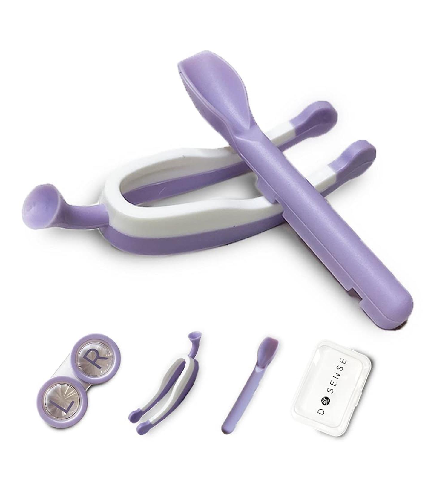 Scoop & Tweeze Soft Contact Lens Remover Tool Case for New Users and Long Nails - Buy Online on GoSupps.com