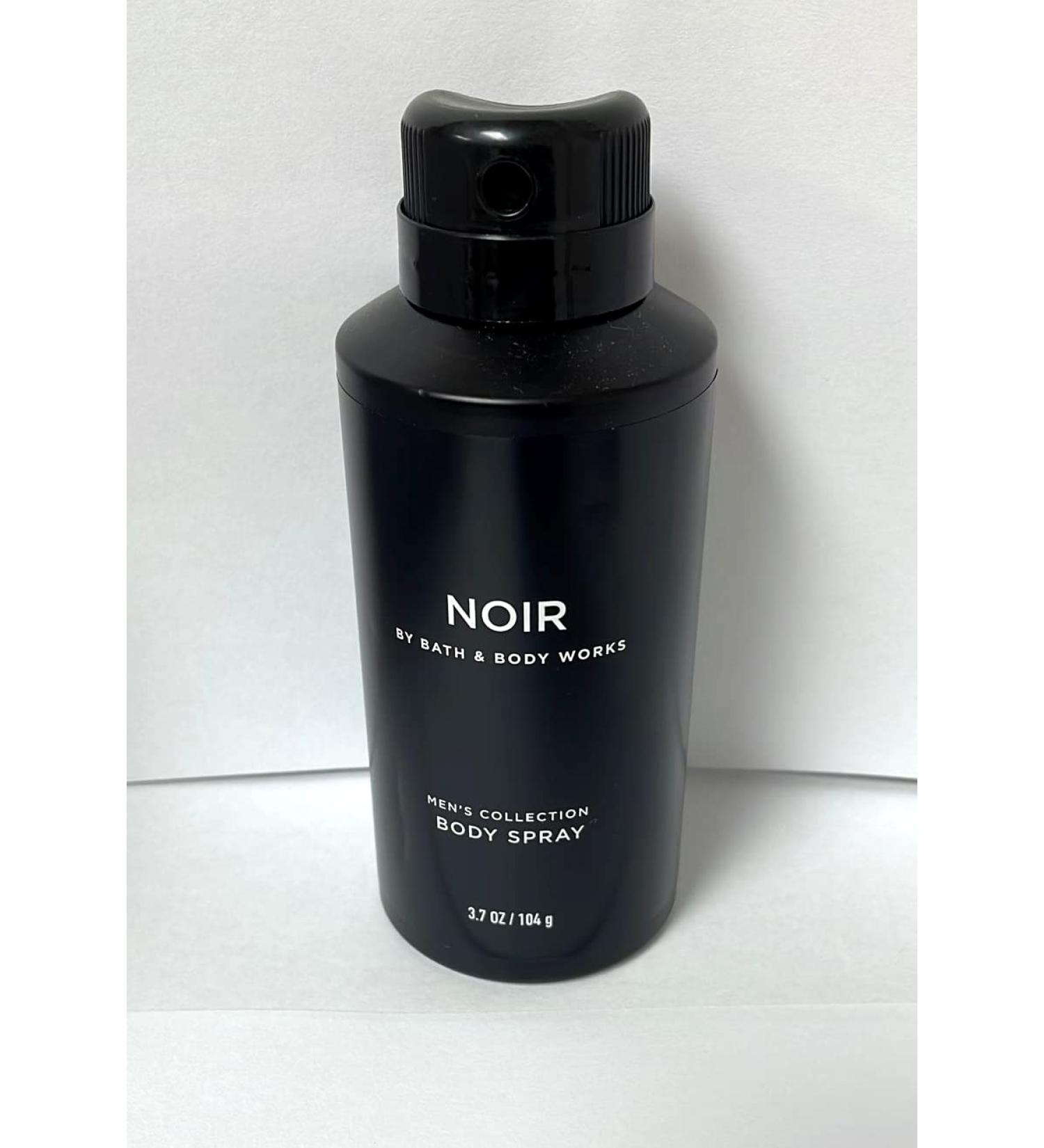 Bath & Body Works Noir for Men 3.7 oz Body Spray - Fresh and Masculine Scent - Buy Online on GoSupps.com