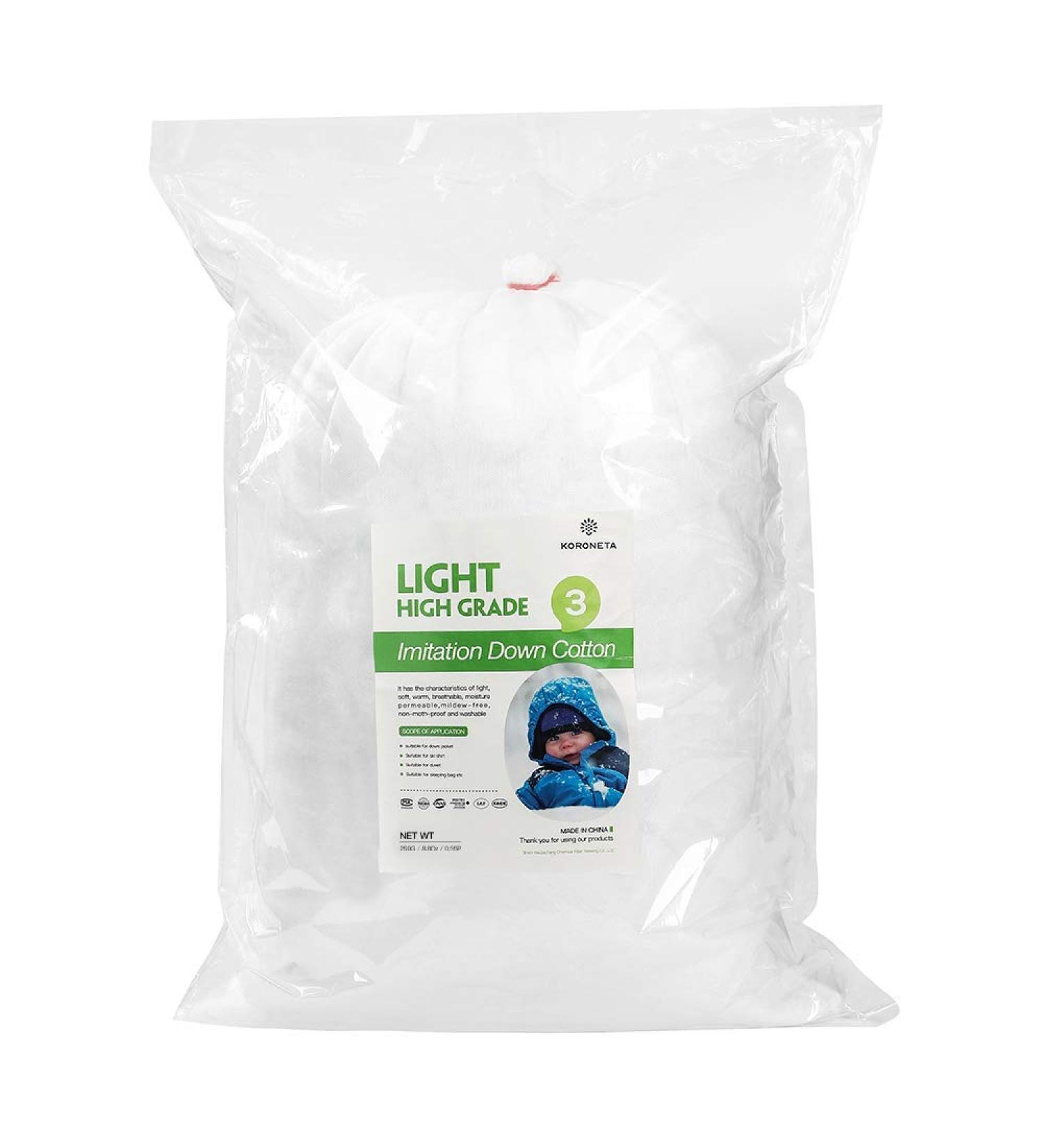 250g KORONETA Super Soft Polyester Fiber - Ideal for Stuffed Toys and Cushions - Buy Online on GoSupps.com