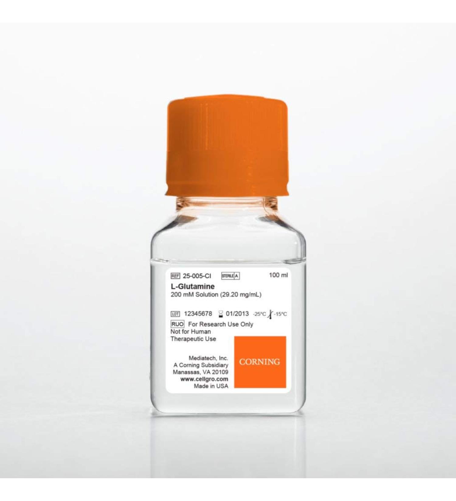 Corning - 61-030-RO - L-Glutamine Powder MW 146.15 1 x 500 g (Each)