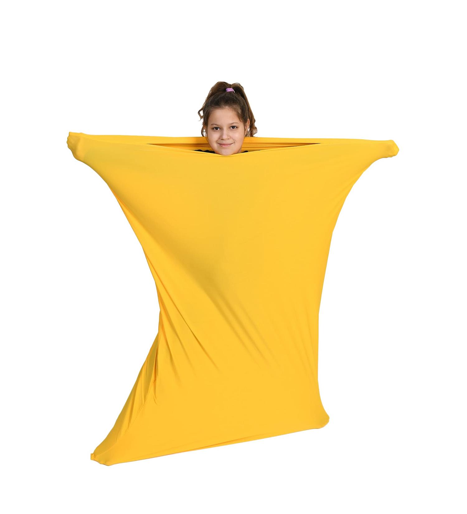 Sensory Owl Full Body Sock - ADHD Autism Stress & Anxiety Relief - Deep Pressure Stimulation Toy - Super Soft Lycra Wrap - Yellow XXL - Buy Online on GoSupps.com