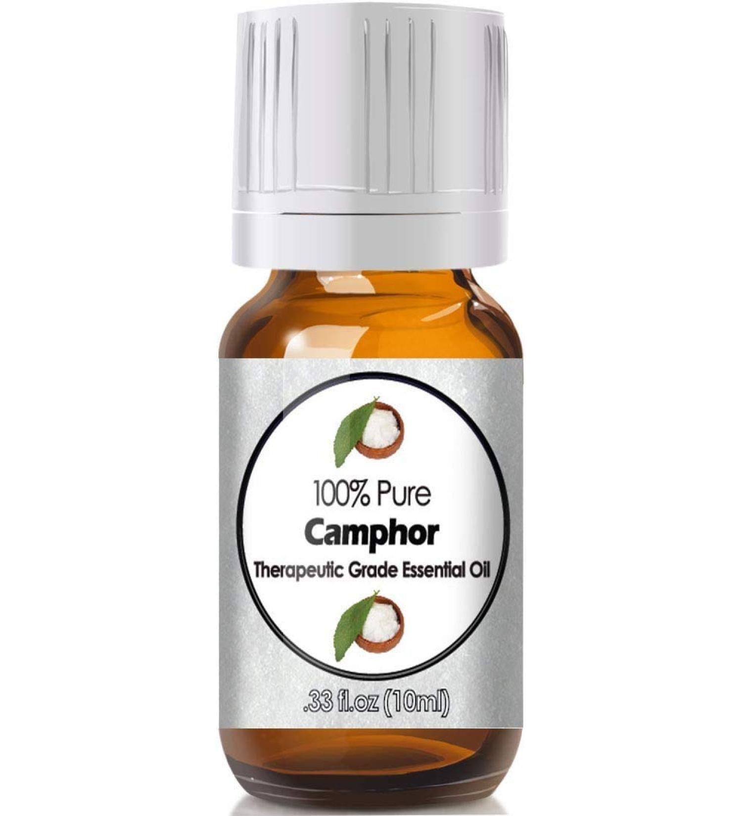 10ml - Camphor Essential Oil - 0.33 Fluid Ounces Camphor 0.33 Fl Oz (Pack of 1)