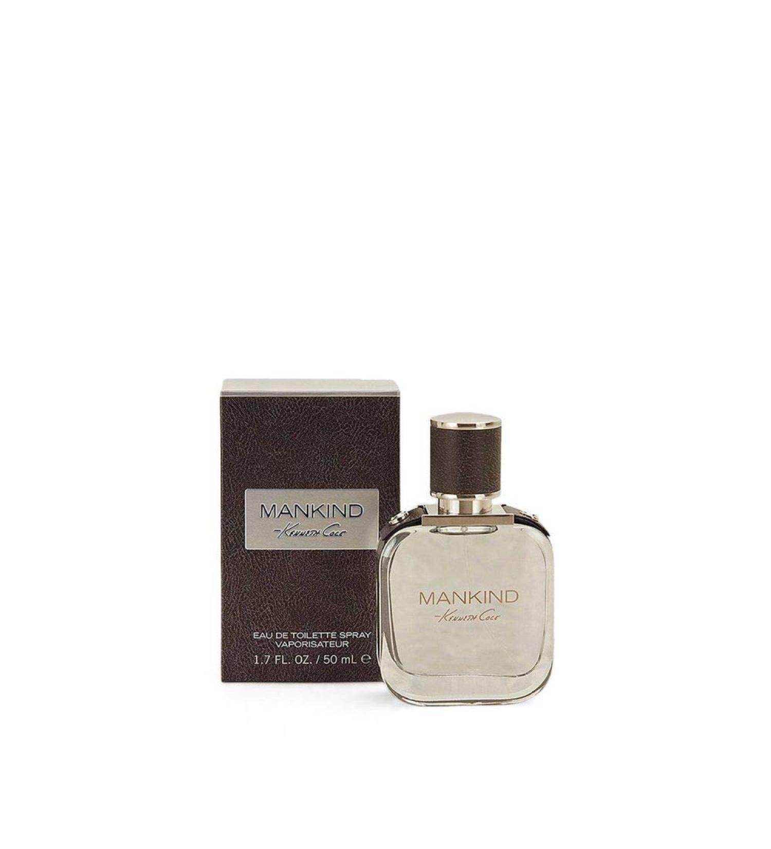 Kenneth Cole Mankind Eau de Toilette Spray Cologne for Men Aromatic Woody Fragrance Notes of Cardamom Cedarwood Sandalwood Oak Moss Modern + Masculine Scent 1.7 Fl. Oz. Eau de Toilette