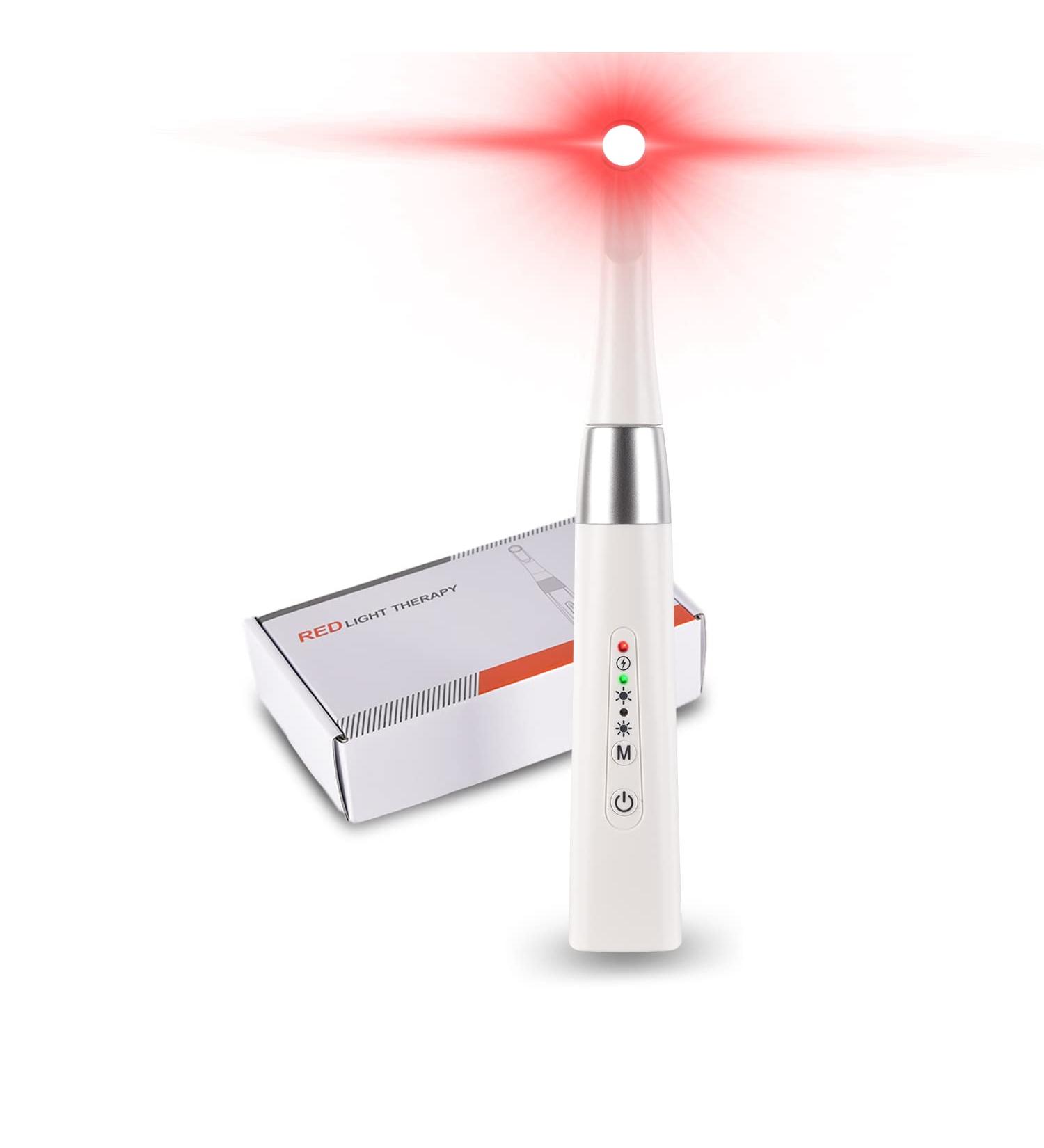 Truslite Infrared Red Light Therapy Device for Cold Sore & Fever Blister Treatment - Pain Relief & Healing for Lips, Mouth, Nose, Ear - Health Care - Black - Buy Online on GoSupps.com