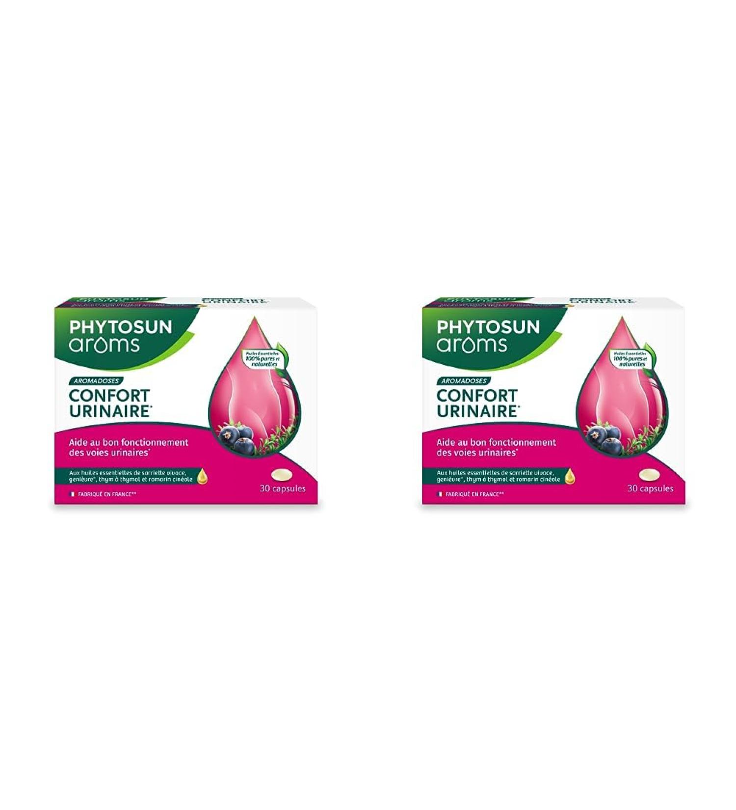 Phytosun Ar ms - Capsules confort urinaire aux Huiles Essentielles 1 x 30 Capsules (Lot de 2) 1 unit (Lot de 2) - Buy Online on GoSupps.com