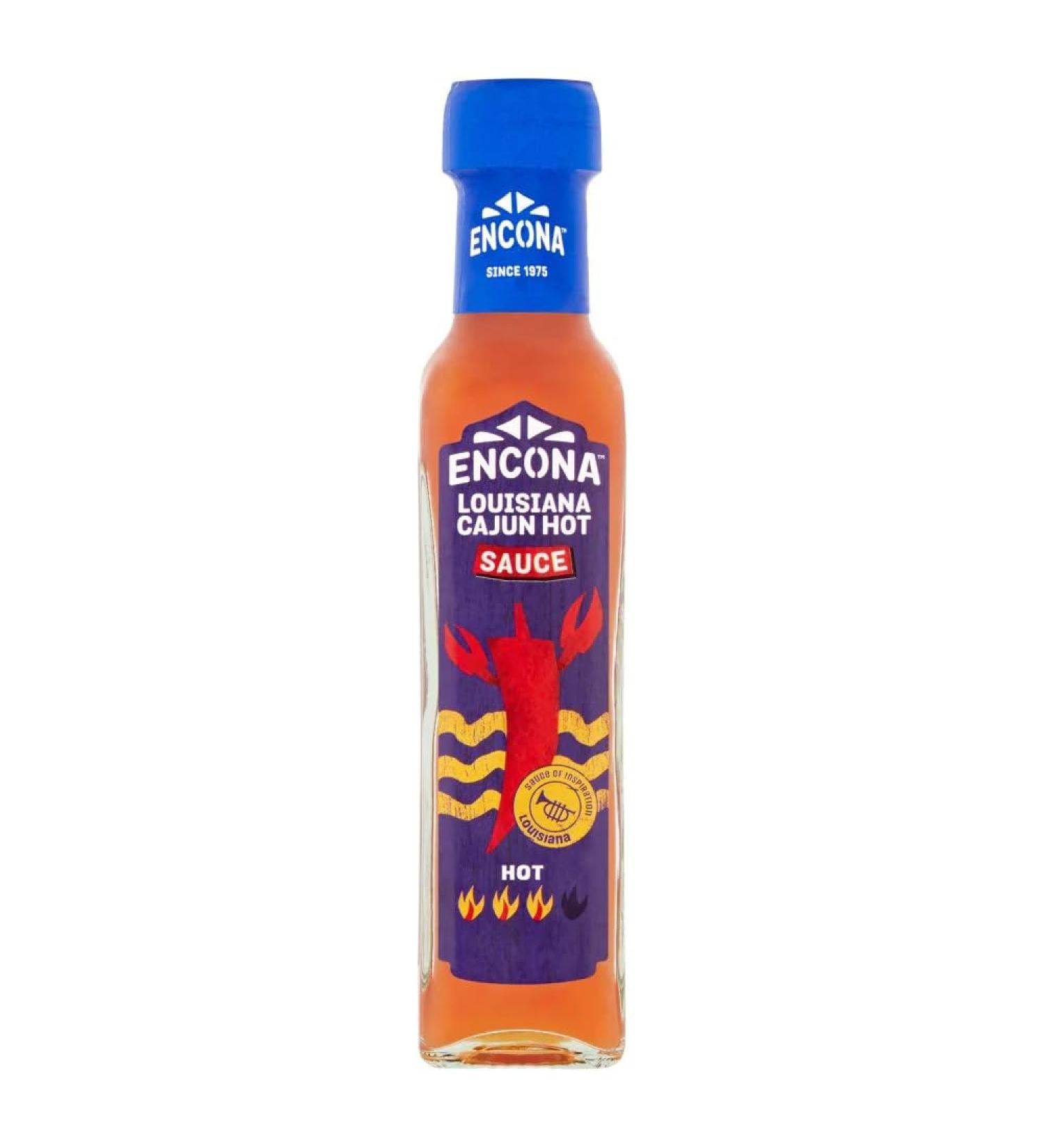 Encona Louisiana Cajun Hot Sauce 142ml-Food