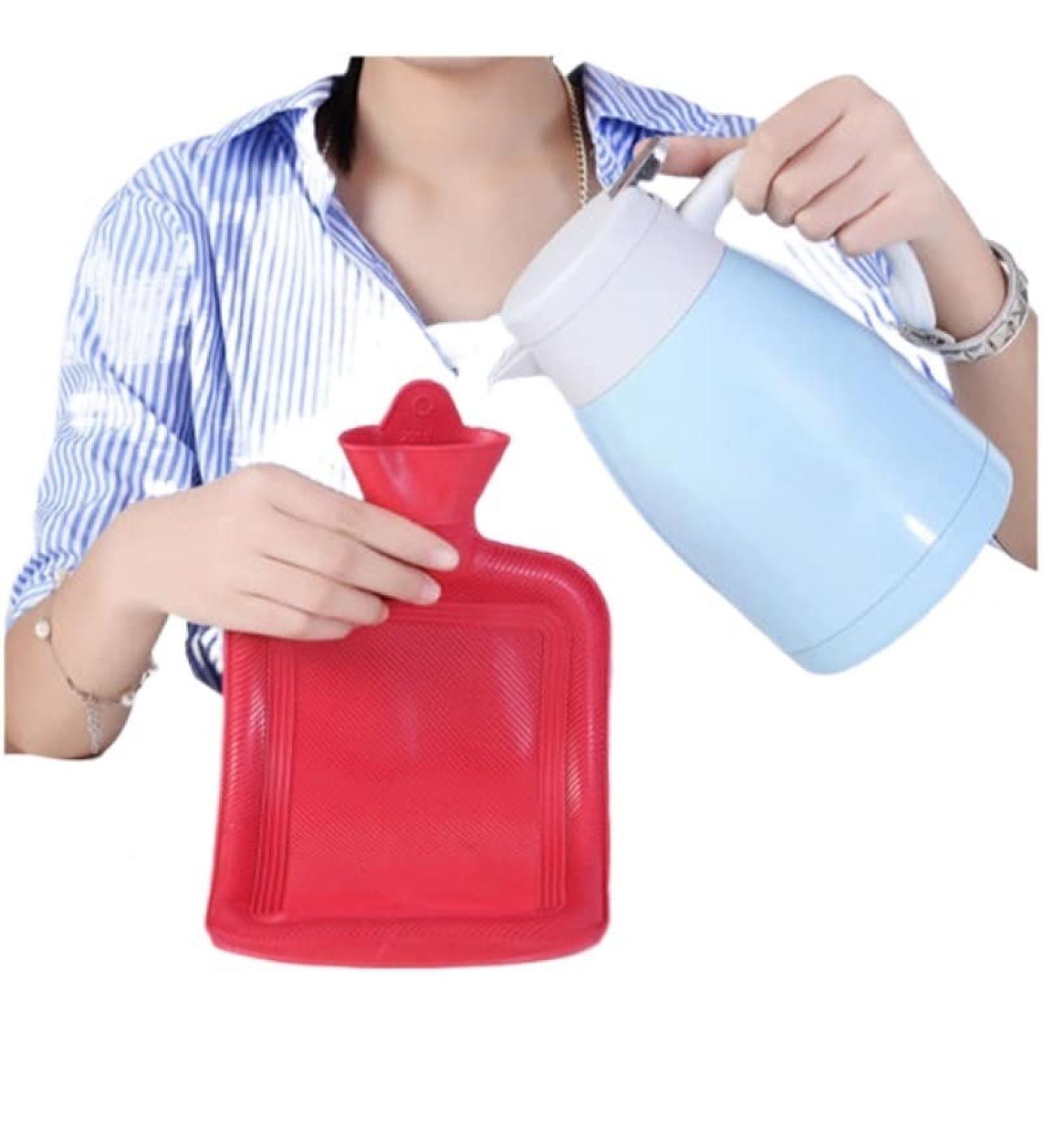 MAIES Hot Water Bottles | Thick Winter Warmers for Hands & Feet | Best Hot Water Bags for Cozy Comfort - Buy Online on GoSupps.com