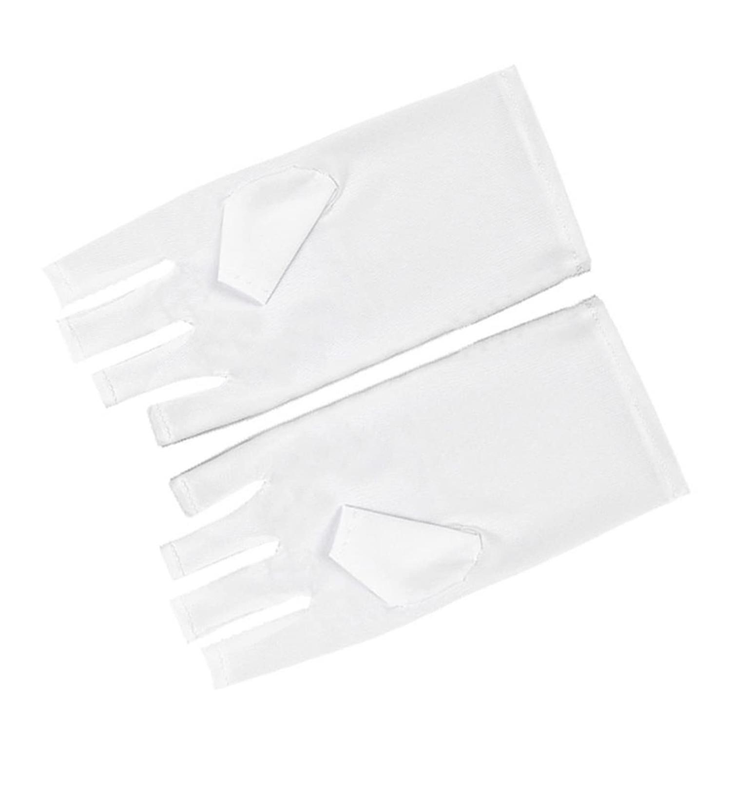 UV Gloves for Gel Nails - Anti-UV Fingerless Nail Gloves | Protect Your Hands from Sunscreen and UV Lamps - Buy Online on GoSupps.com