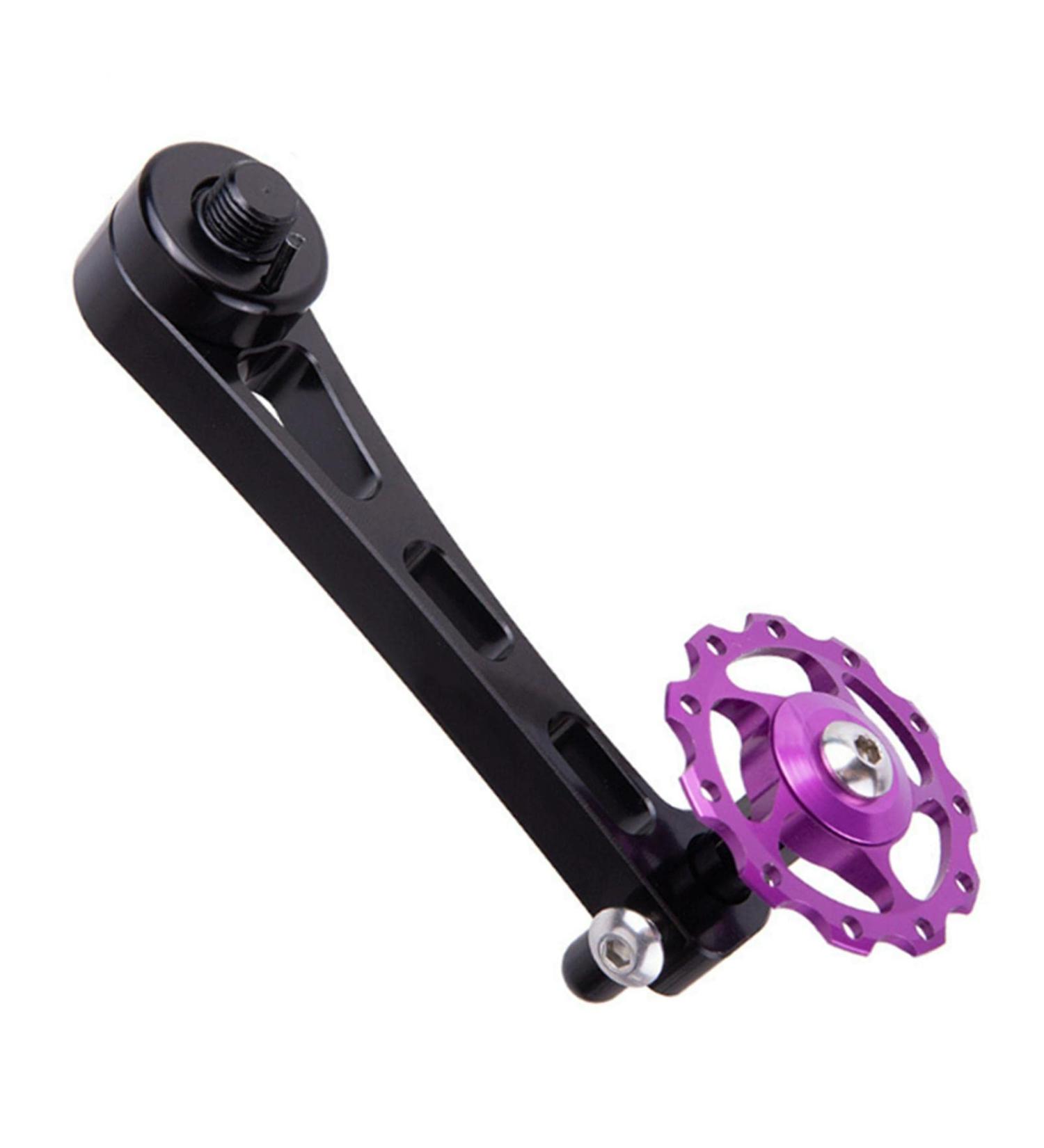 Aluminum Alloy Bike Chain Adjuster Converter | Single Speed Rear Derailleur Tensioner - Black - Buy Online on GoSupps.com