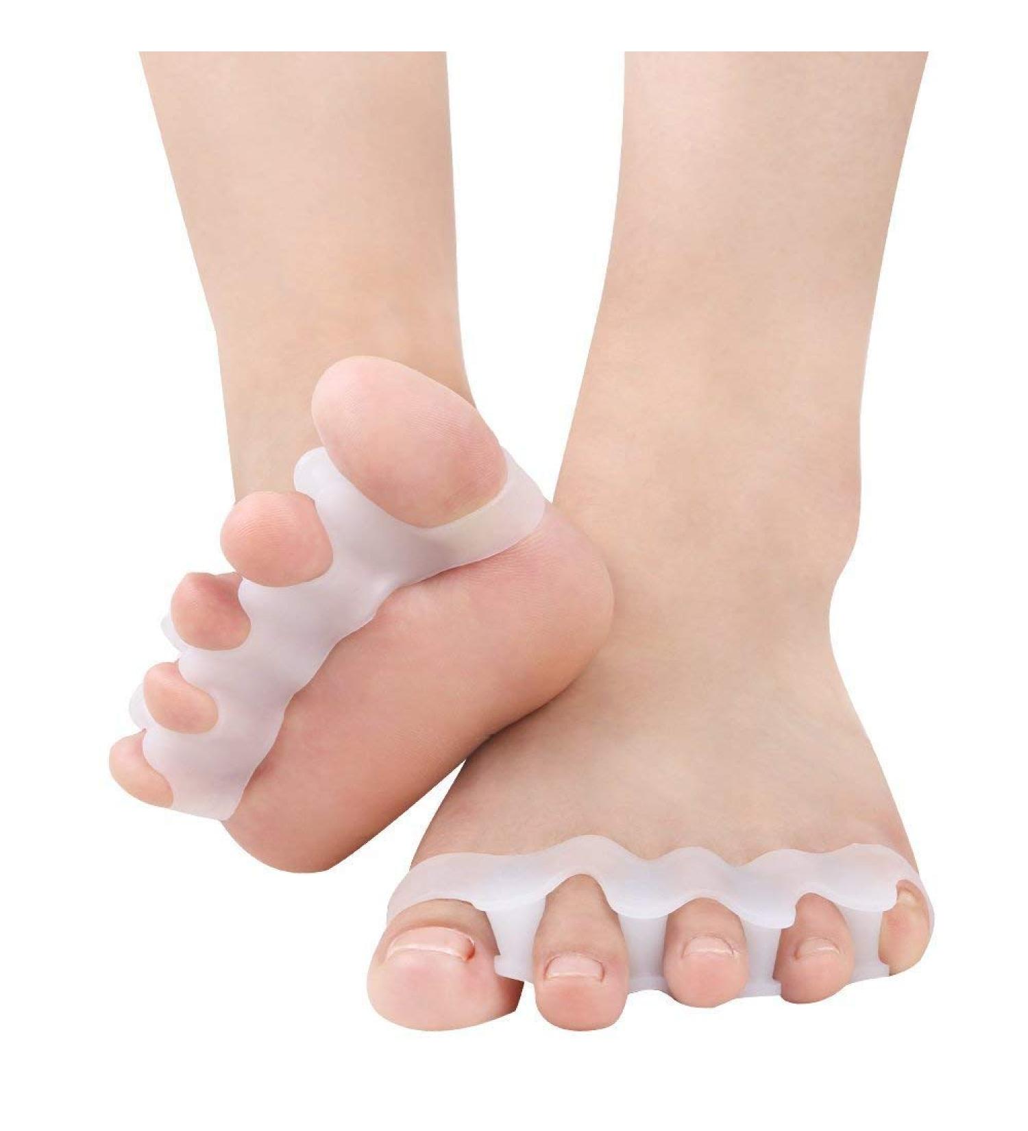 UNZYE Gel Toe Separator for Bunion Relief & Pain Alleviation - Men & Women - 1 Pair - Buy Online on GoSupps.com