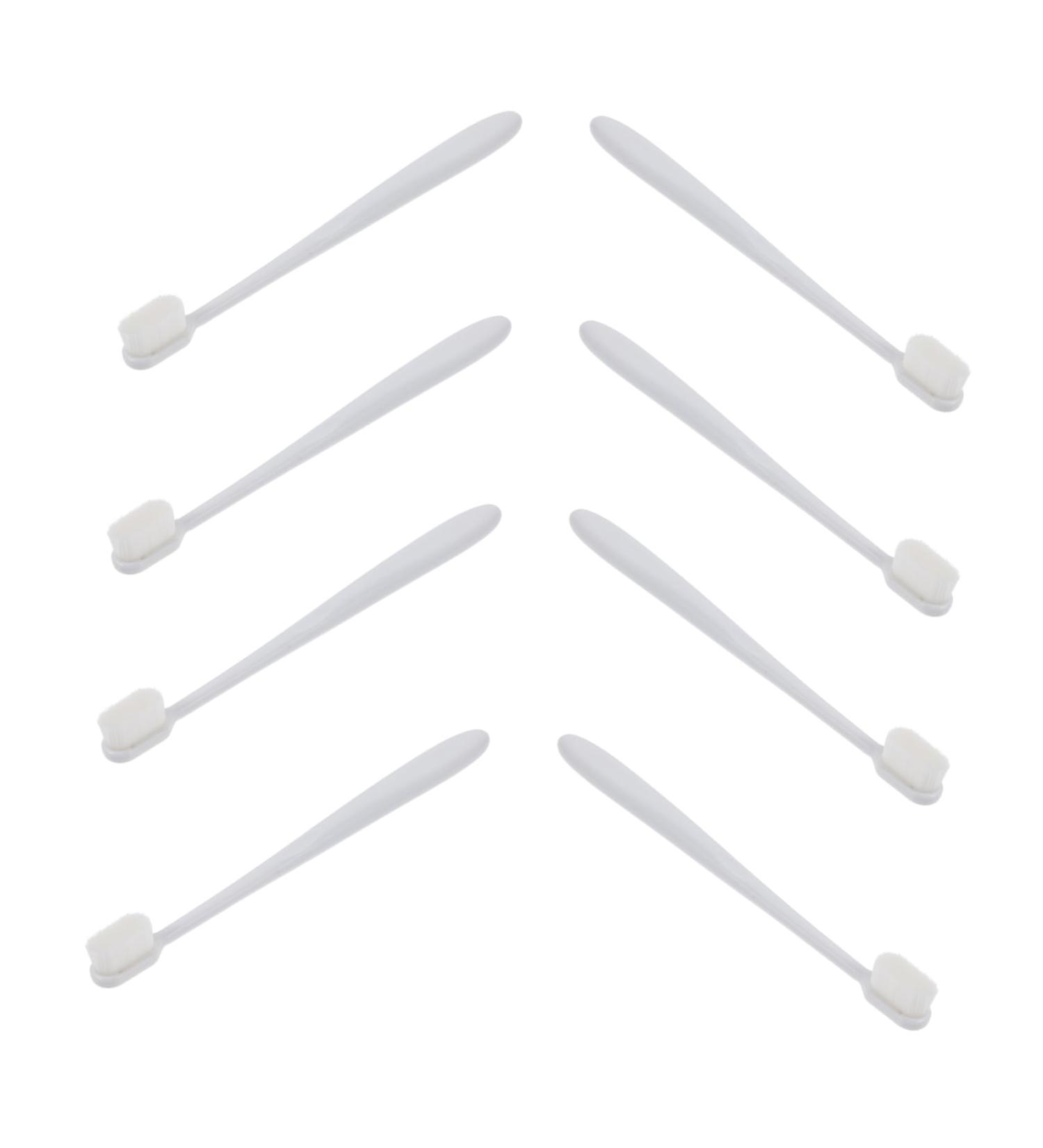 Beaupretty 8pcs Soft Toothbrush Set | Ultra Gentle Tooth Cleaning & Gum Care Tools with Long Handle - Perfect for Sensitive Teeth - Buy Online on GoSupps.com