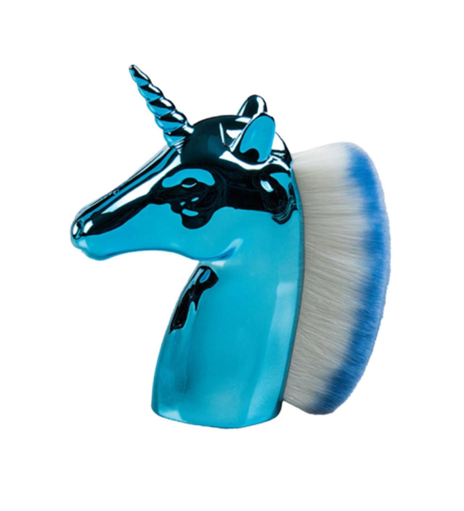 Buy Professional 1pc Foundation & Concealer Brush - Women's Makeup Brush Set for Flawless Application - Blue 9x8cm - Buy Online on GoSupps.com