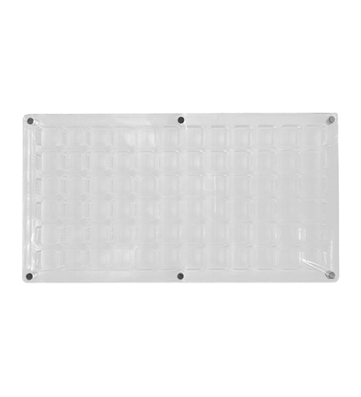 Ghjkldha Creative Nail Art Storage Magnetic Nail Art Organizer Portable Nail Art Container Nail Art Storage Solution with Transparent Box Design for Beads Crafts Rhinestones Nail Glitter 72 squares - Buy Online on GoSupps.com
