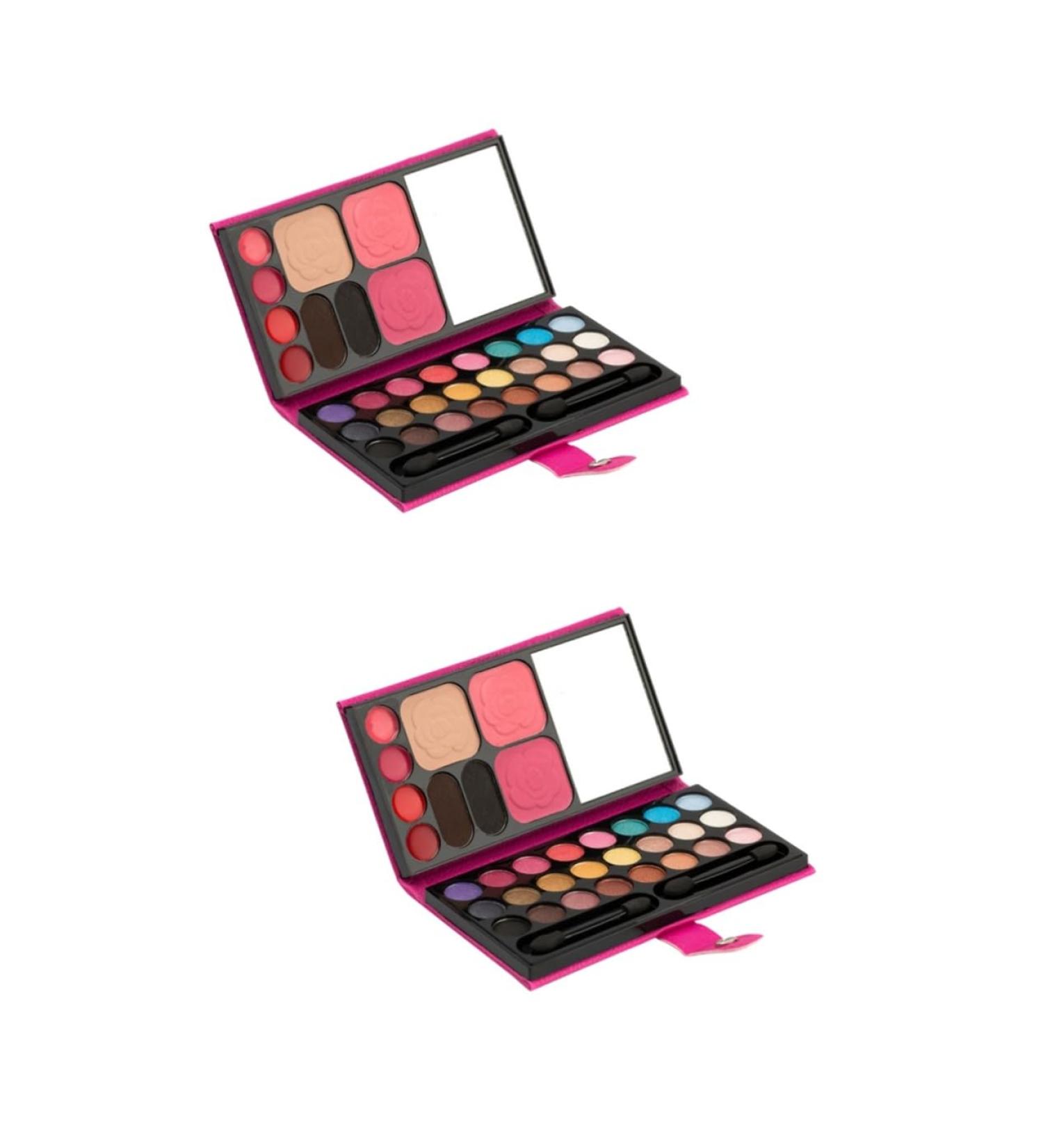 FOMIYES 2pcs 33 Eye Shadow Palettes Eyeshadow Powder Eyeshadow Matt Eyeshadow Palette Matte Combination 1 count (Pack of 1) As Shownx2pcs - Buy Online on GoSupps.com