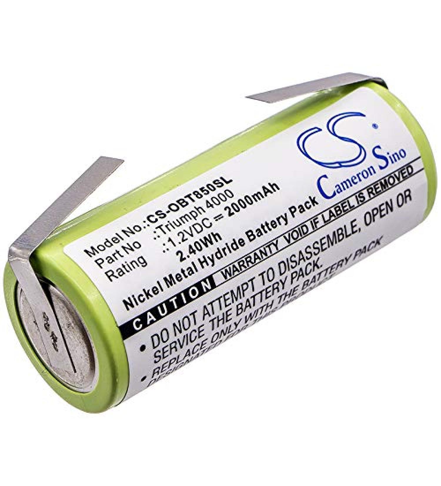 SOBOUR Battery Replacement for Oral-B 3745 3761 3762 & Triumph 4000 | International Shipping Available - Buy Online on GoSupps.com