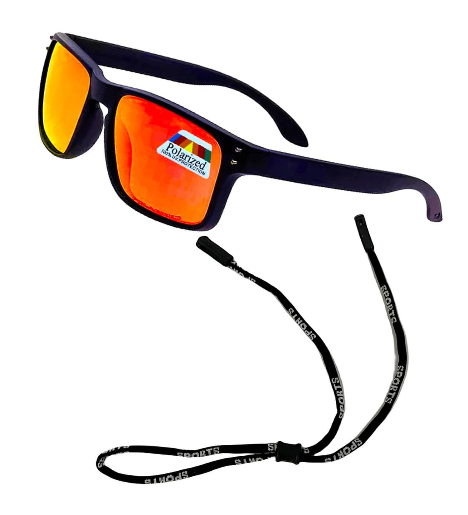 Polarized Bifocal Reader Sunglasses for Men & Women - UV Protective Wrap Sports Reading Glasses with 3.0x Red Lens - Buy Online on GoSupps.com