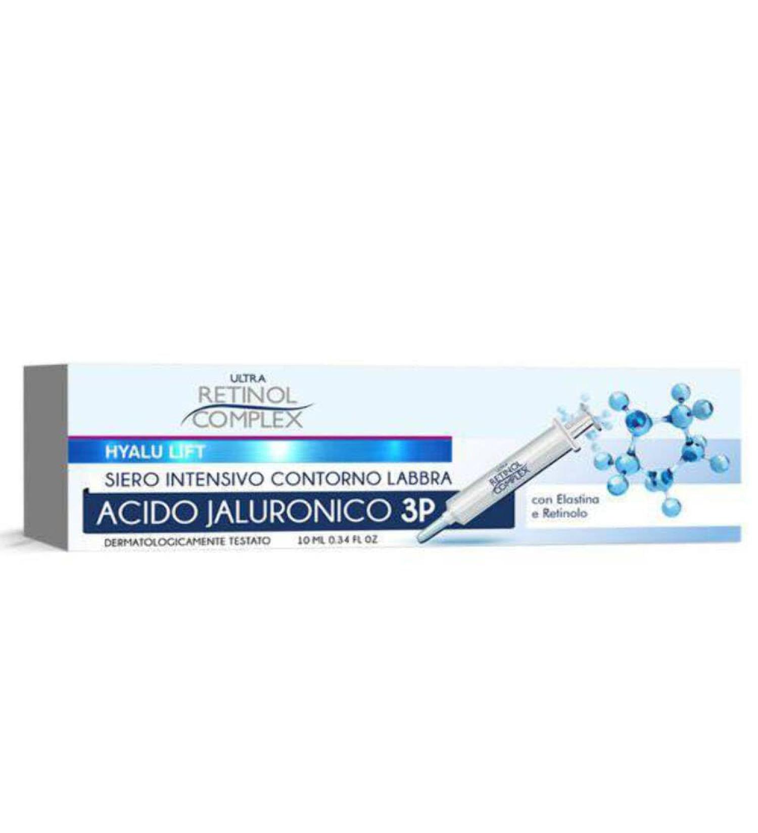 MILUET SRL Intensieve contour Labbra Jaluronic 3P Retinol Complex Lift 3P 10ml