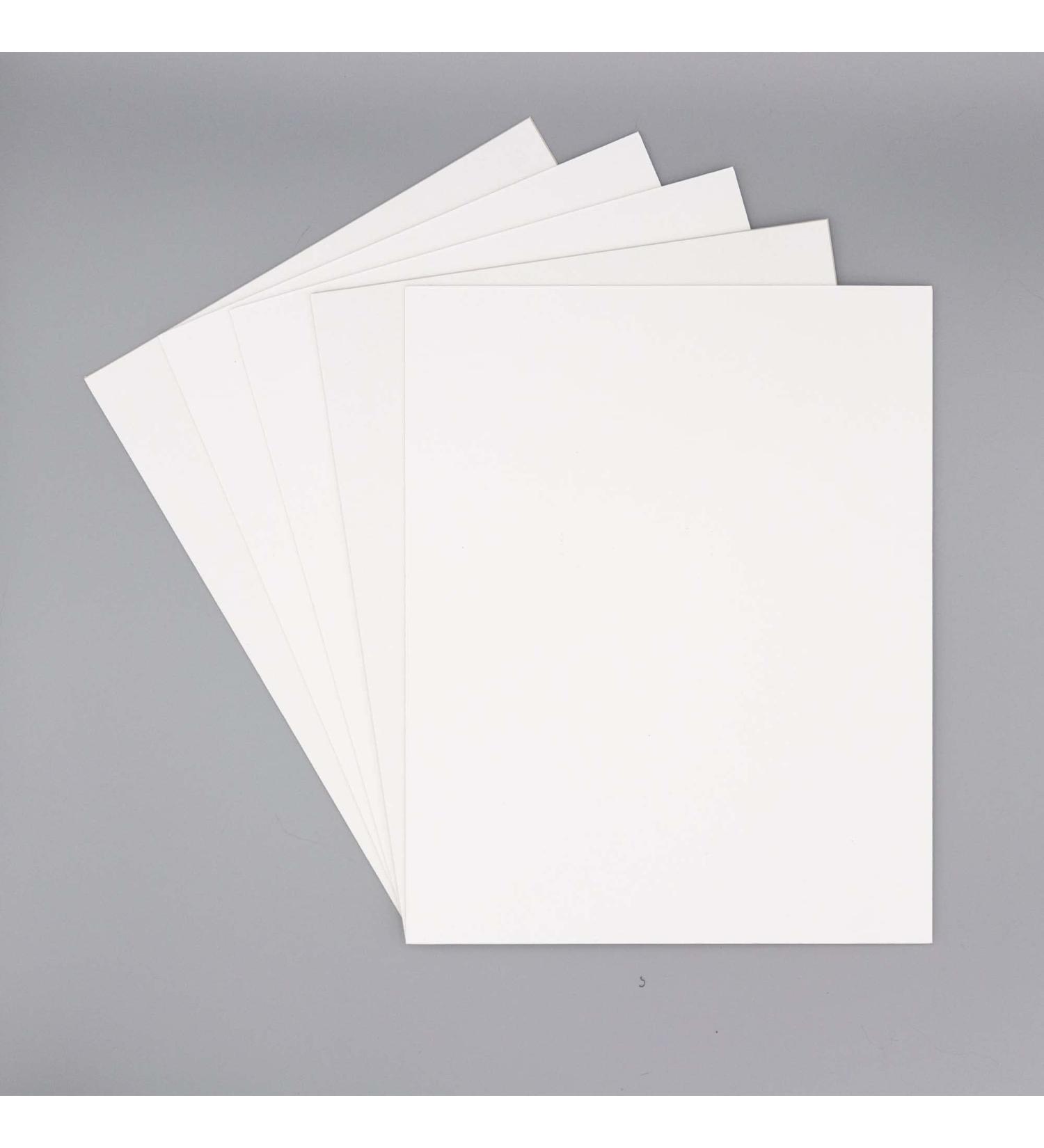 Pack of 10 8.5x11 3/16 White Foam Core Backings - Buy Online on GoSupps.com