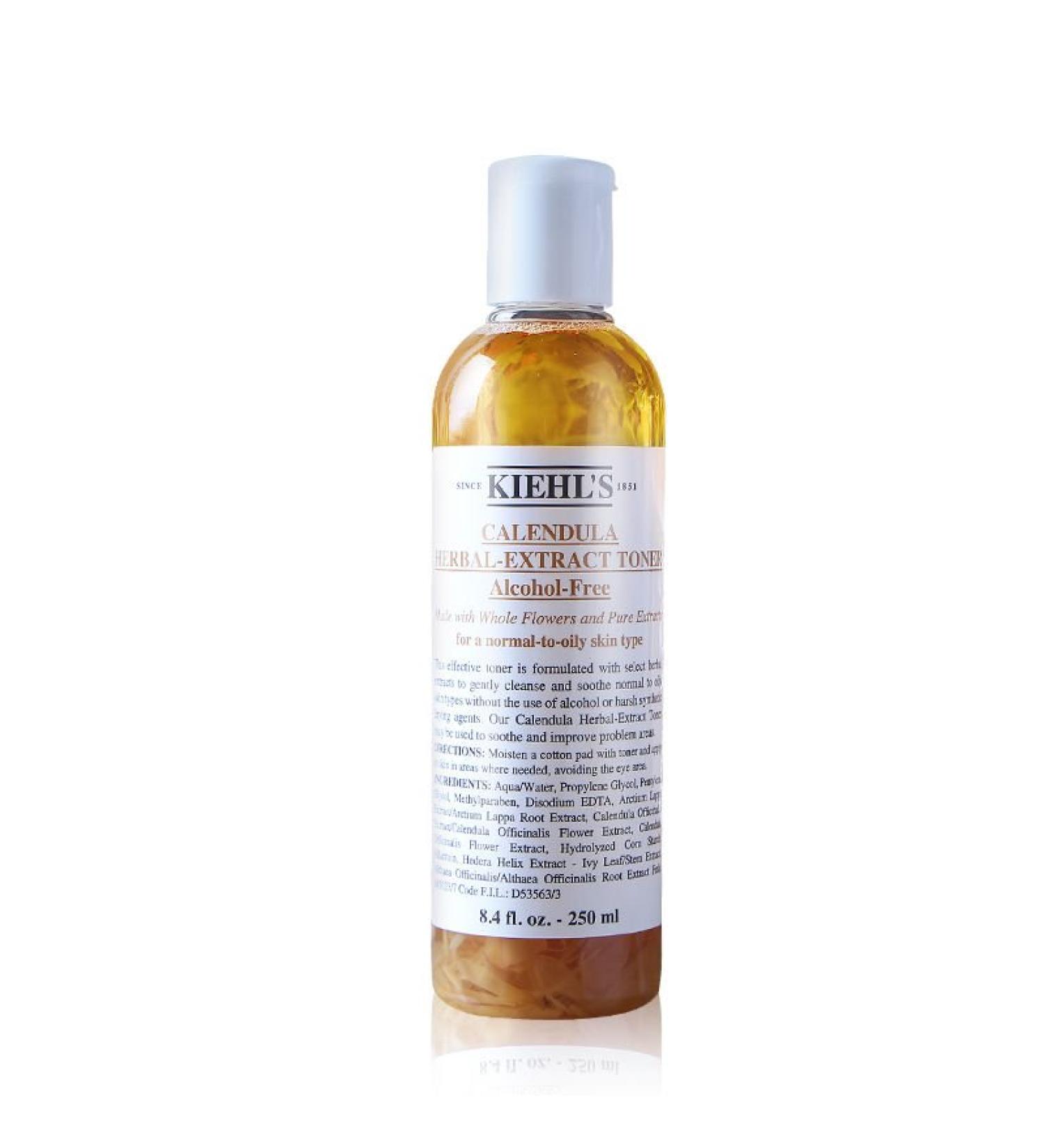 Kiehl's Calendula Herbal Extract Alcohol-Free Toner 8.4 oz for Unisex, Unscented - Pack of 1 - Buy Online on GoSupps.com