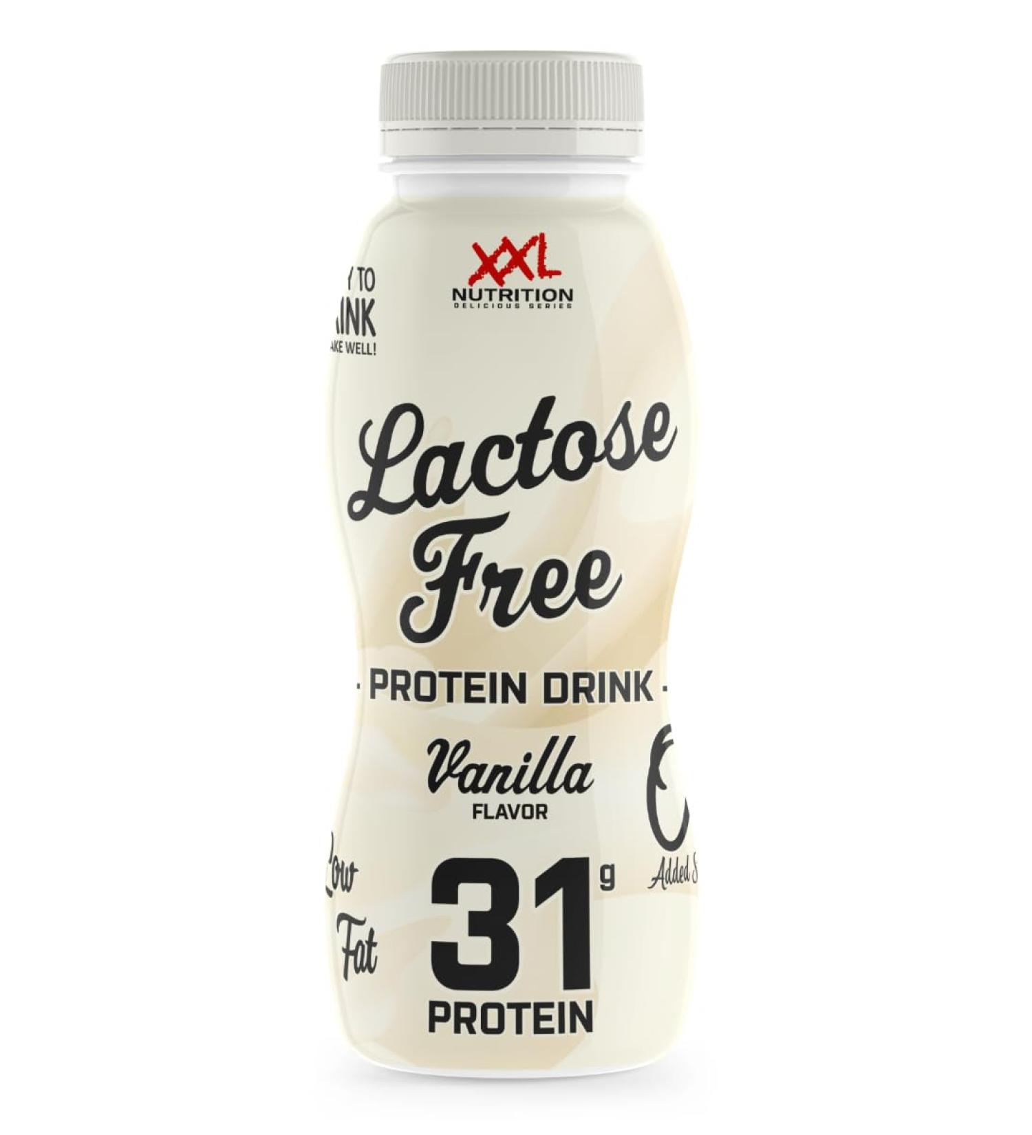 XXL Nutrition - Protein Drink - Lactose Free Lactose-free Protein Shake - 6 Pack - Vanilla Vanilla 6 pieces