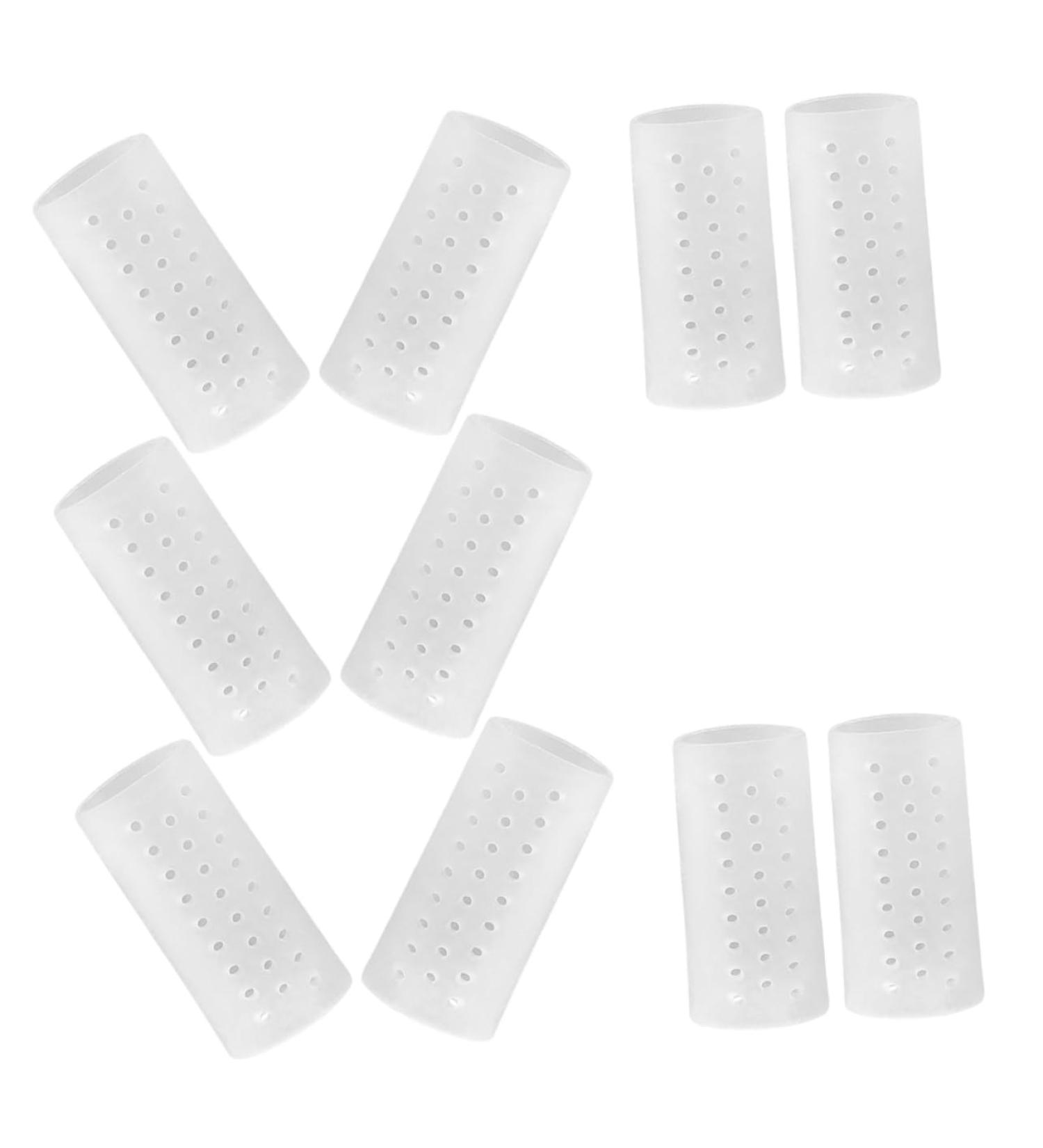 Didiseaon Gel Finger Protective Covers - 5 Pairs Anti-Wear Toe Sleeves & Caps for Comfortable Protection | Breathable Toe Tubes & Corn Sebs - Buy Online on GoSupps.com
