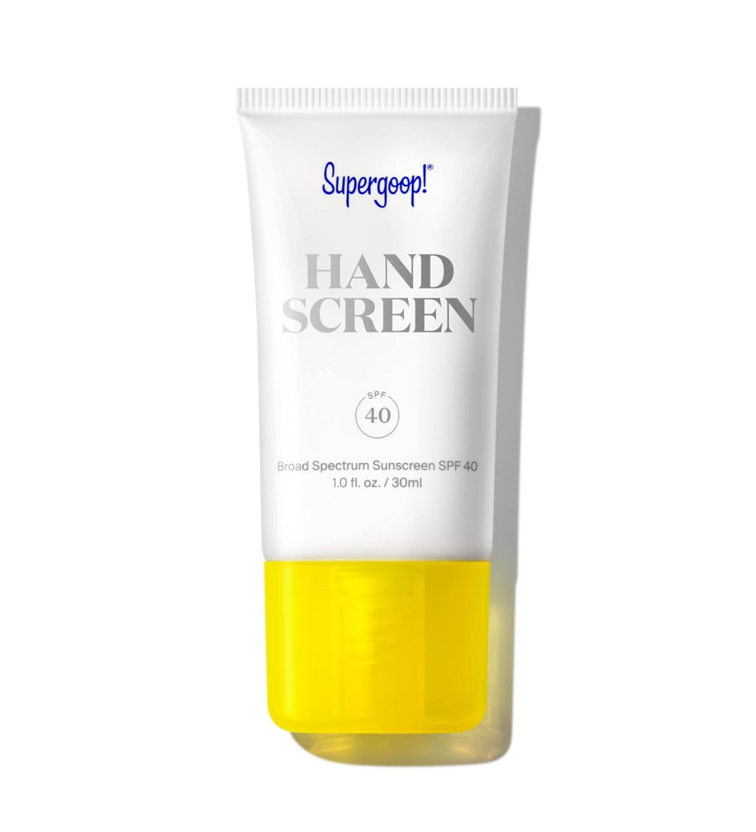 Supergoop! Handscreen SPF 40 - Pack of 2 Preventative Hand Cream for Dry Cracked Hands - Buy Online on GoSupps.com