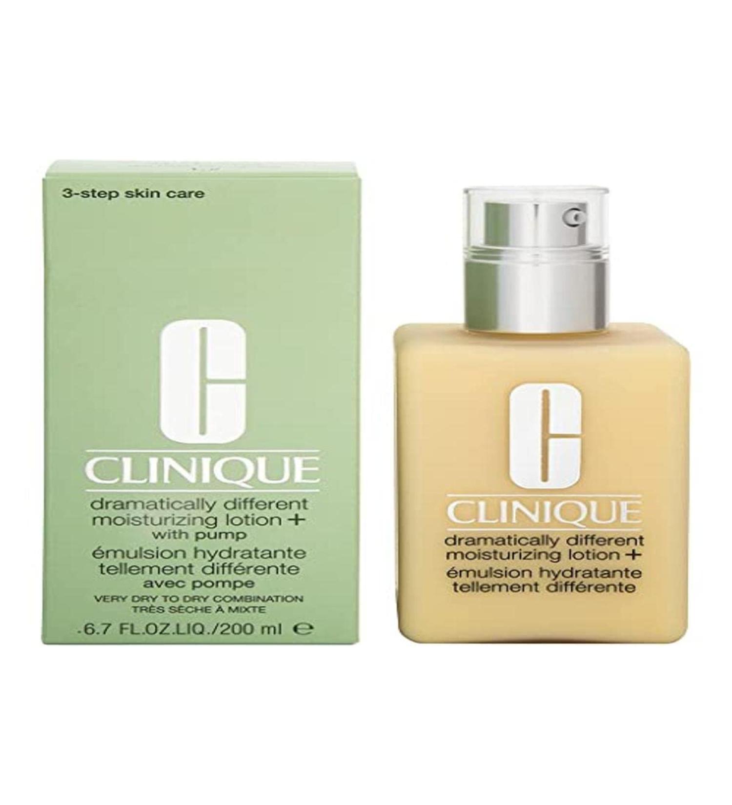 Clinique Dramatically Different Moisturizing Lotion for Very Dry to Dry Combination Skin 200 ml Unscented 198.1 ml (1 pack)