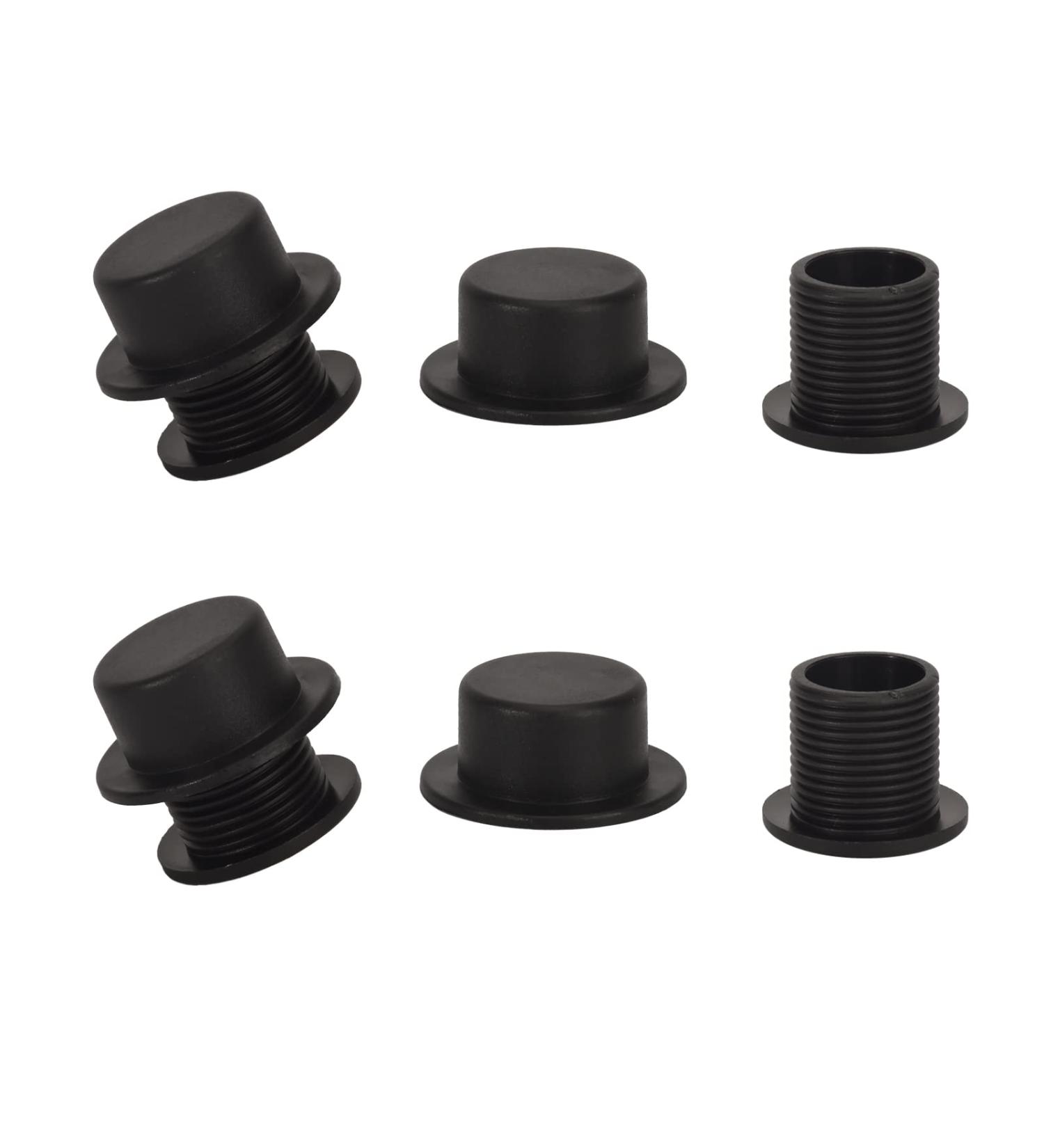 Replacement Rivets for Southsimple Beach Bag Tote Handles - Black Neoprene Rivet Buttons for Pool Bag Repair - Buy Online on GoSupps.com
