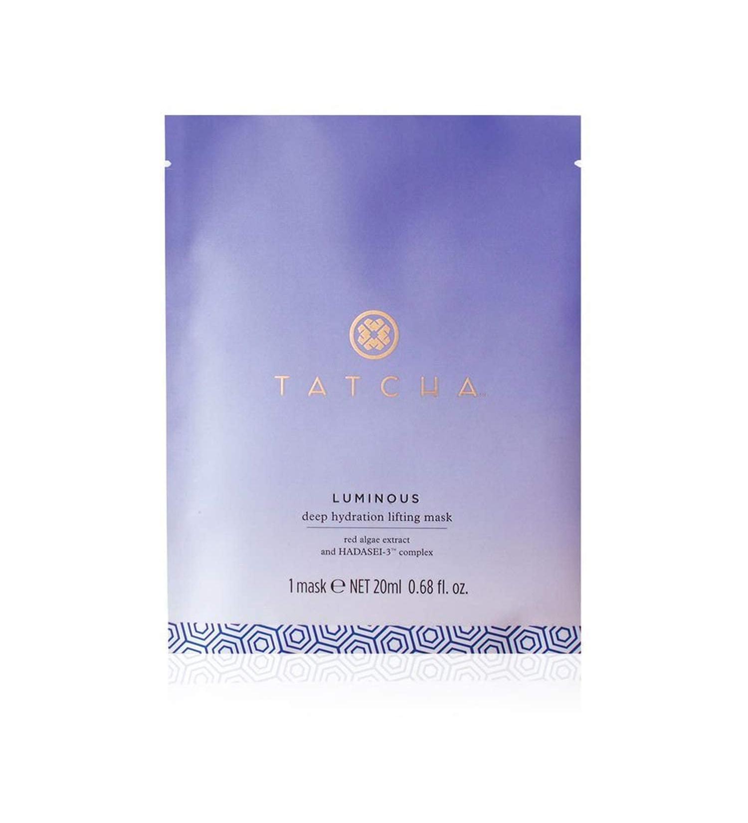 Tatcha Luminous Deep Hydration Lifting Mask - 20ml | 0.68 oz | Single-Use for Radiant Skin - Buy Online on GoSupps.com