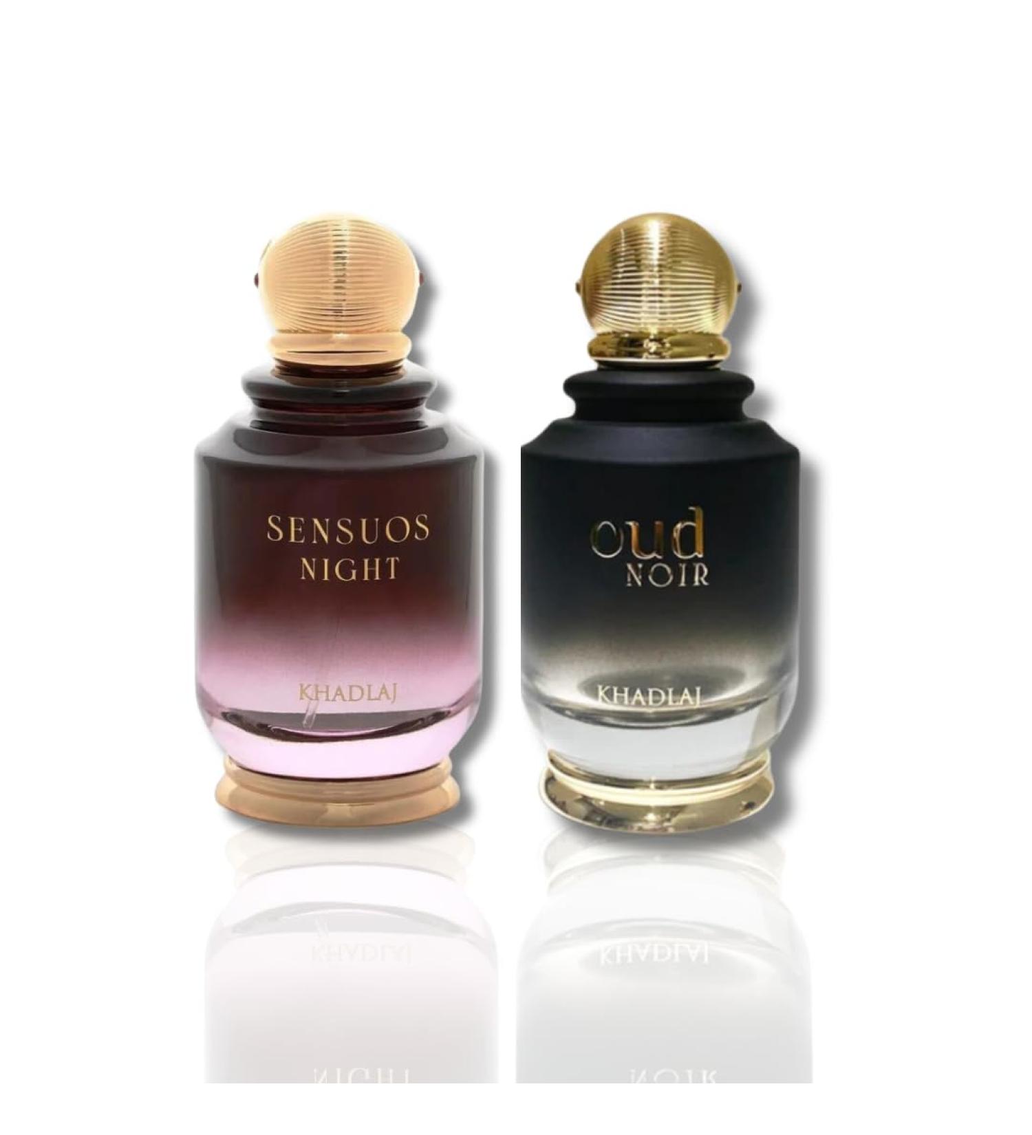 Sensous Nights & Oud Noir EDP 100ML BY KHADLAJ (BUNDLE 3.4) BUNDLE 3.4 Fl Oz (Pack of 1) - Buy Online on GoSupps.com