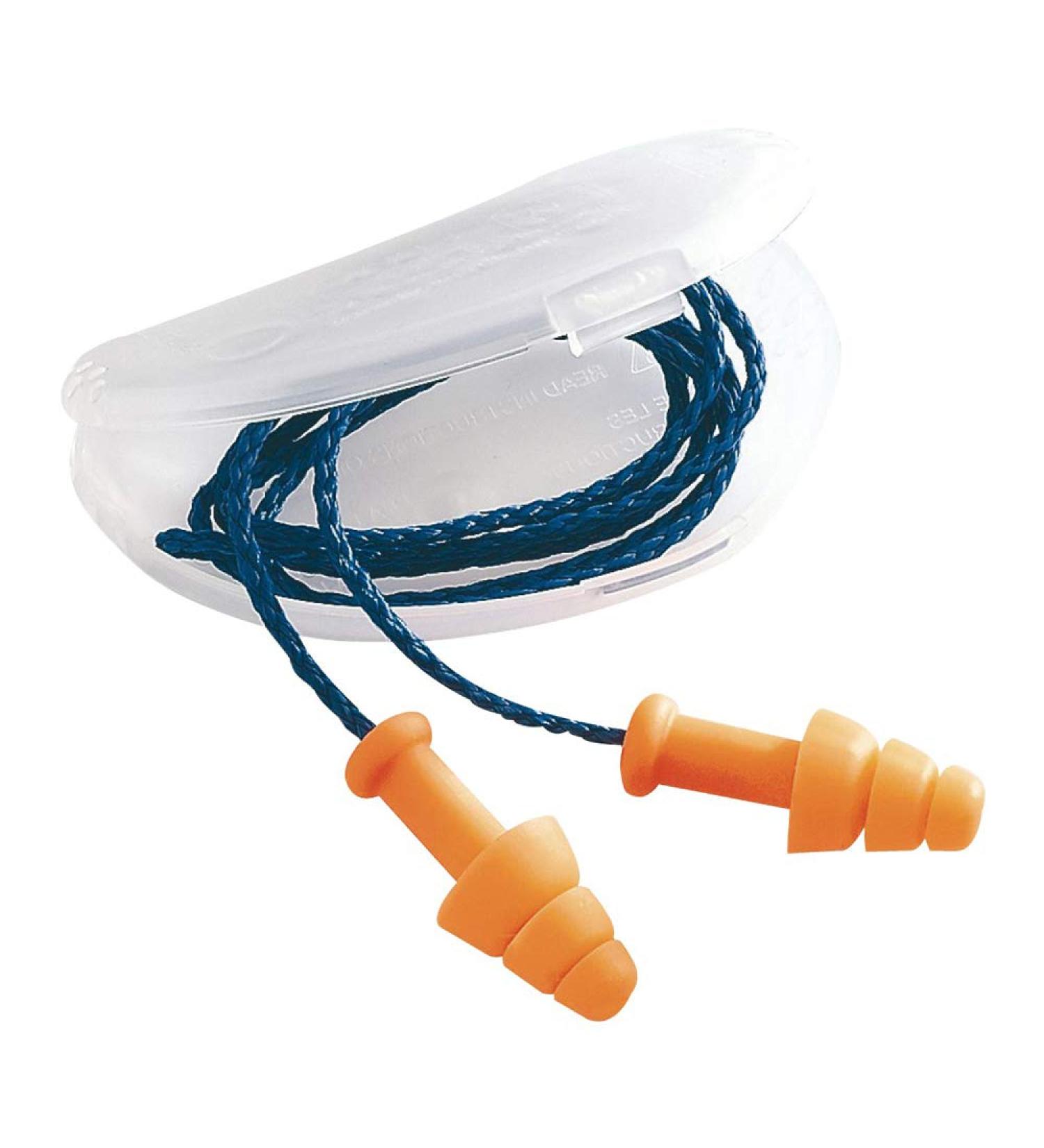 HOWARD LEIGHT Smartfit Hearing Protection Plugs | 30 dB Noise Reduction | Corded with Storage Case - Ideal for International Shipping - Buy Online on GoSupps.com