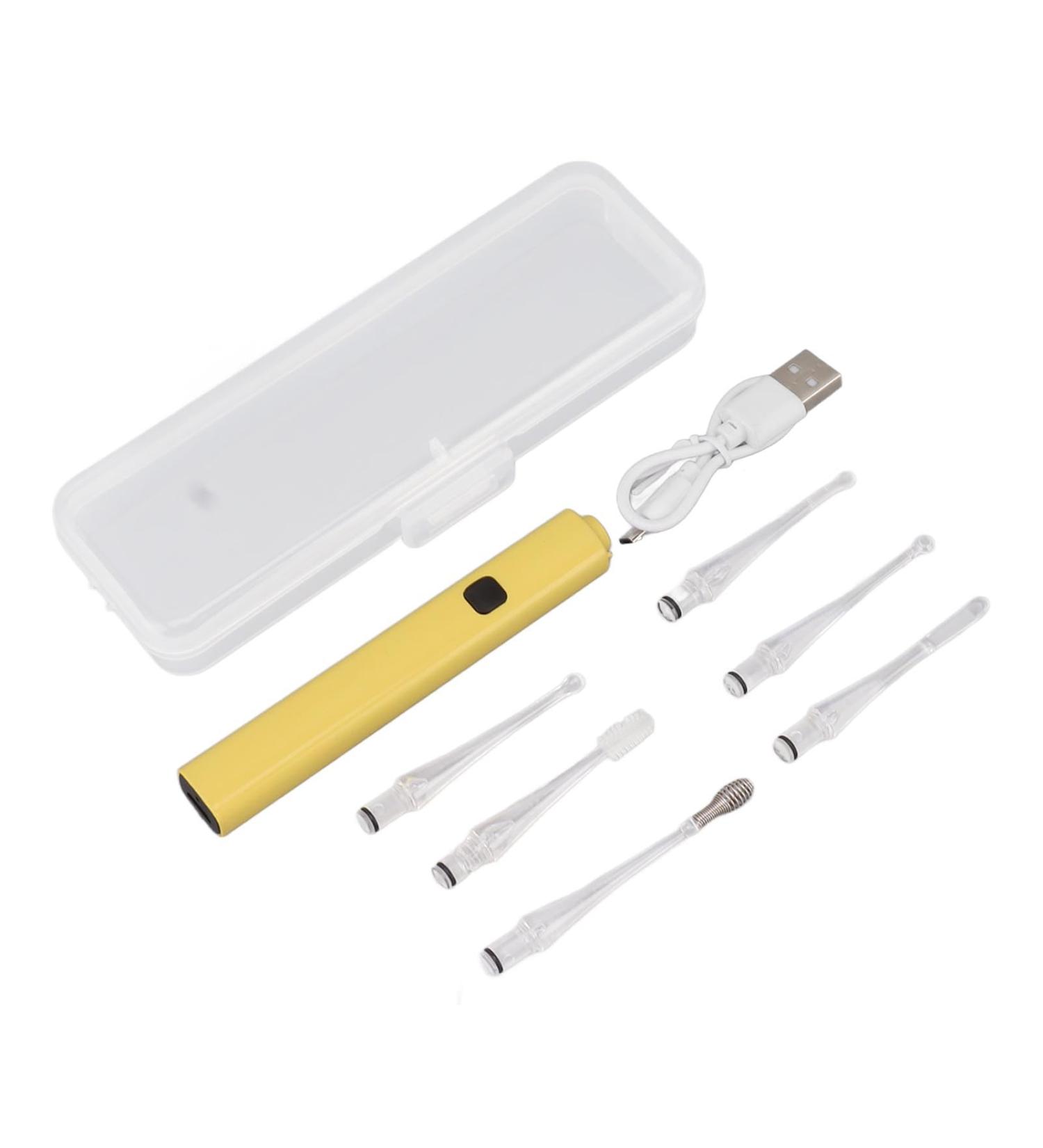 Rechargeable Ear Wax Picker Spoon Portable Ear Spoon Soft Material for Kids for Home Travel Vehicles - Buy Online on GoSupps.com