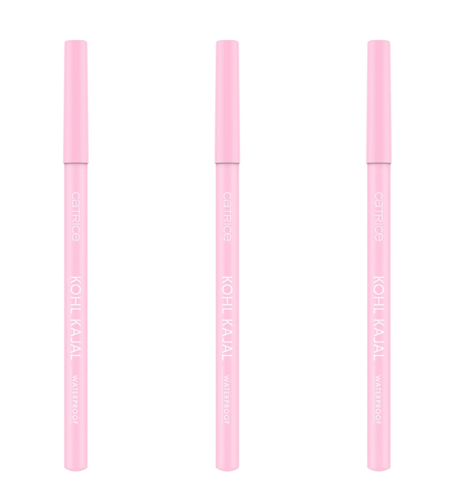 Catrice Kohl Kajal Waterproof - No. 170 Pink Shimmering Vegan Eyeliner - 3 Pack (3x0.78g) - Microplastic & Nanoparticle Free - Buy Online on GoSupps.com
