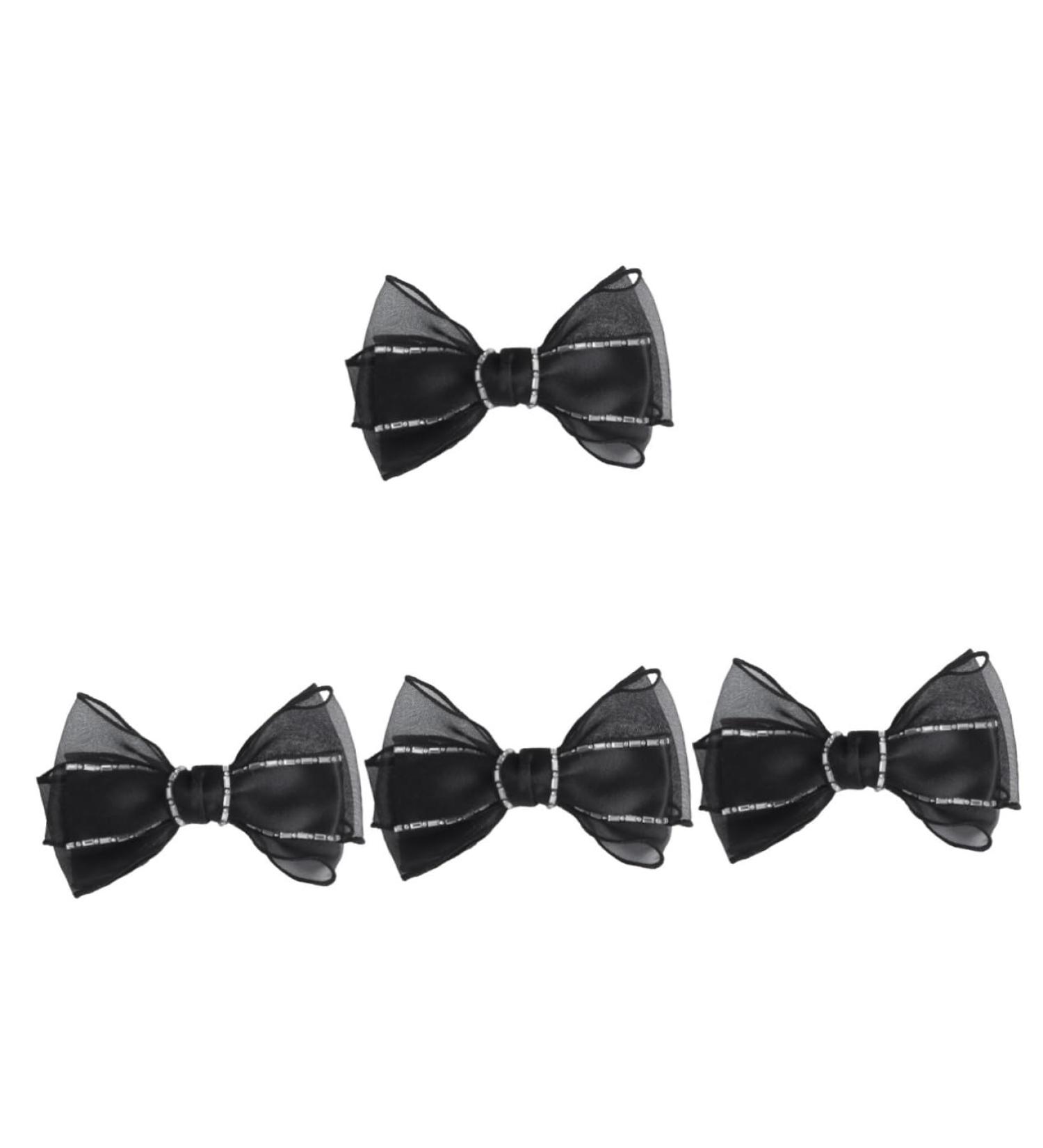 minkissy Accessories Fabric Butterfly Hair Clip Bow Barrettes Women girls hair clip womens hair accessories womens hair clips black bows white hair clips Miss rhinestone South Korea Hair - Buy Online on GoSupps.com
