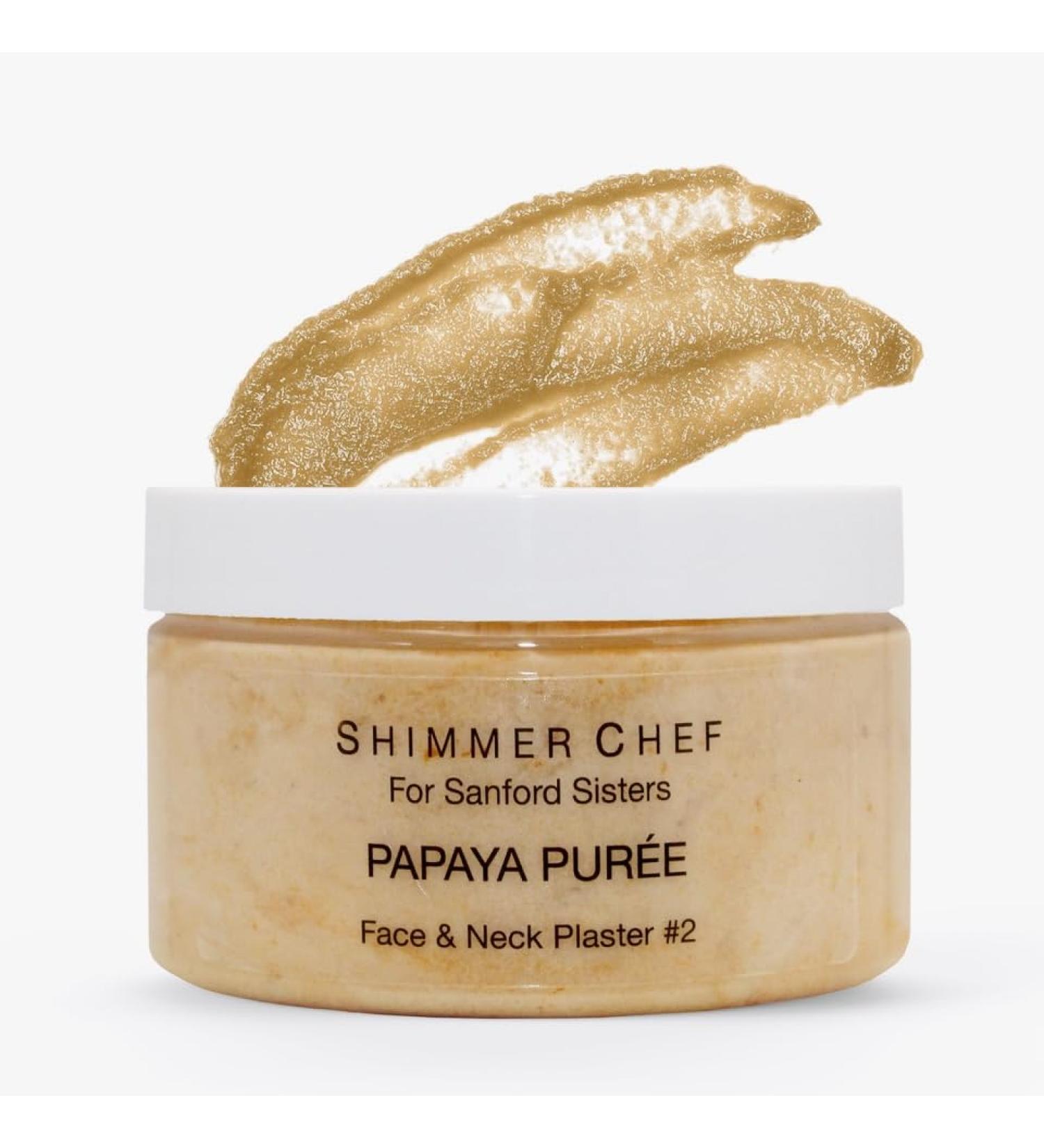 Buy Organic Papaya Pur e Face & Neck Plaster - Nourish Brighten & Fade Spots with Vitamin C | International Shipping Available - Buy Online on GoSupps.com