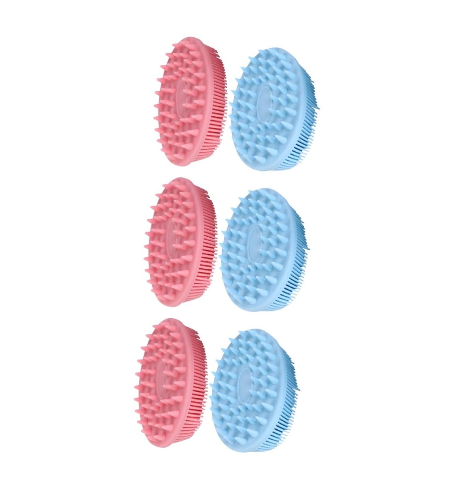CLISPEED 3 Sets Silicone Shampoo Brush - Portable Hair Massage & Bath Brushes for Ultimate Scalp Care - Buy Online on GoSupps.com