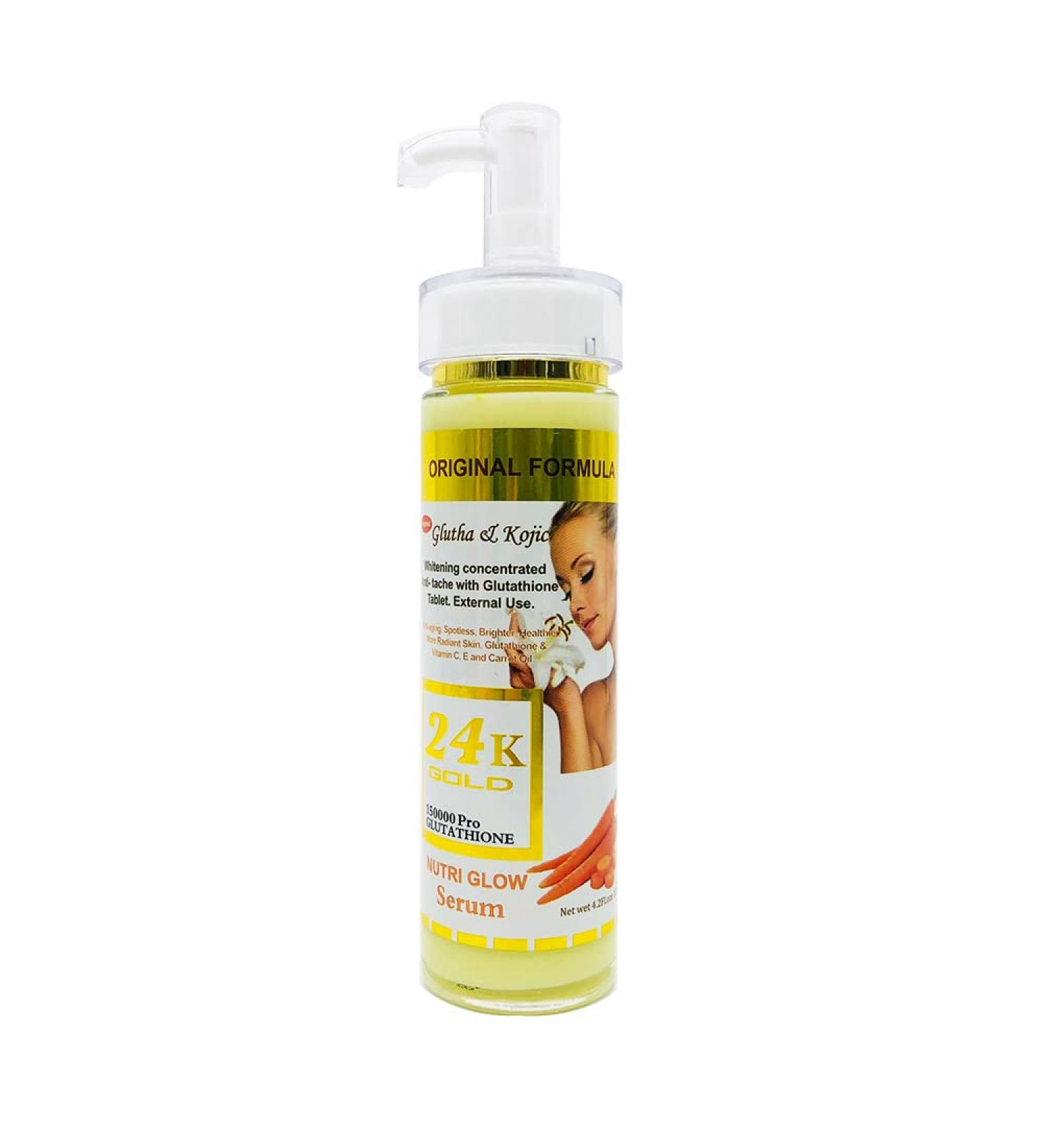 Gl pa Serum 24 K Gold at 150000 Pro Glutathione 120 ml serum concentrate against spots and kojic white - Buy Online on GoSupps.com