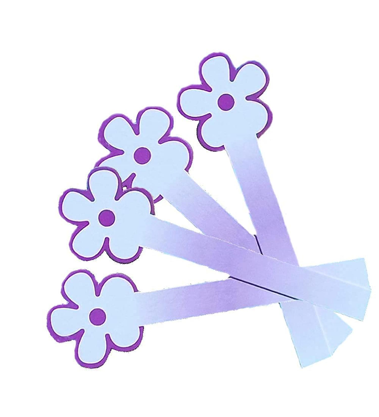 NA Purple Flower Aromatherapy Fragrance Tester Strips - 100pcs Perfume Test Paper for Essential Oils | 400g Incense Strips for Perfume Smelling - Buy Online on GoSupps.com