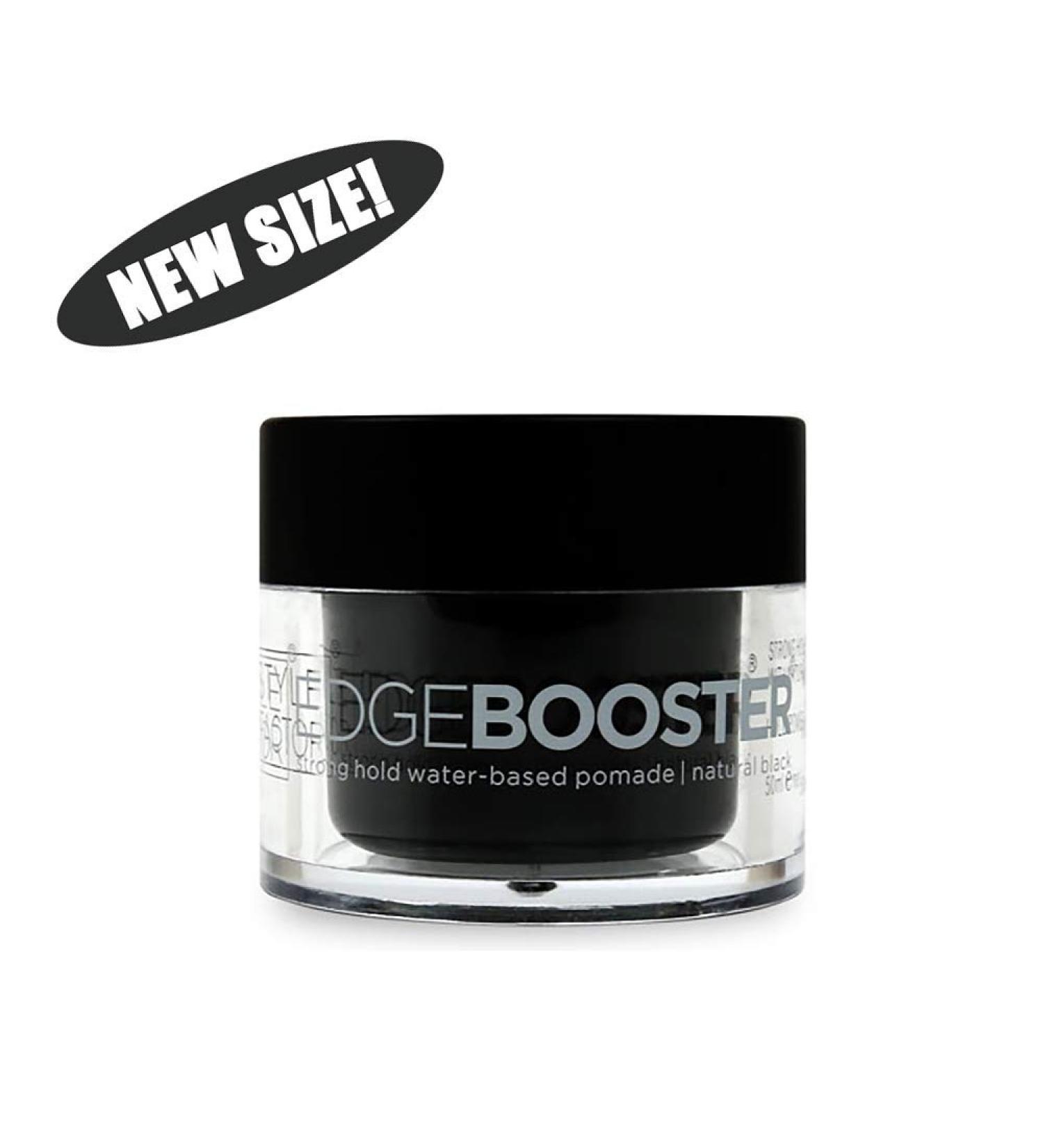 Style Factor Edge Booster Hideout Hair Pomade Strong Hold Color Gel 1.7oz - Natural Black - Buy Online on GoSupps.com