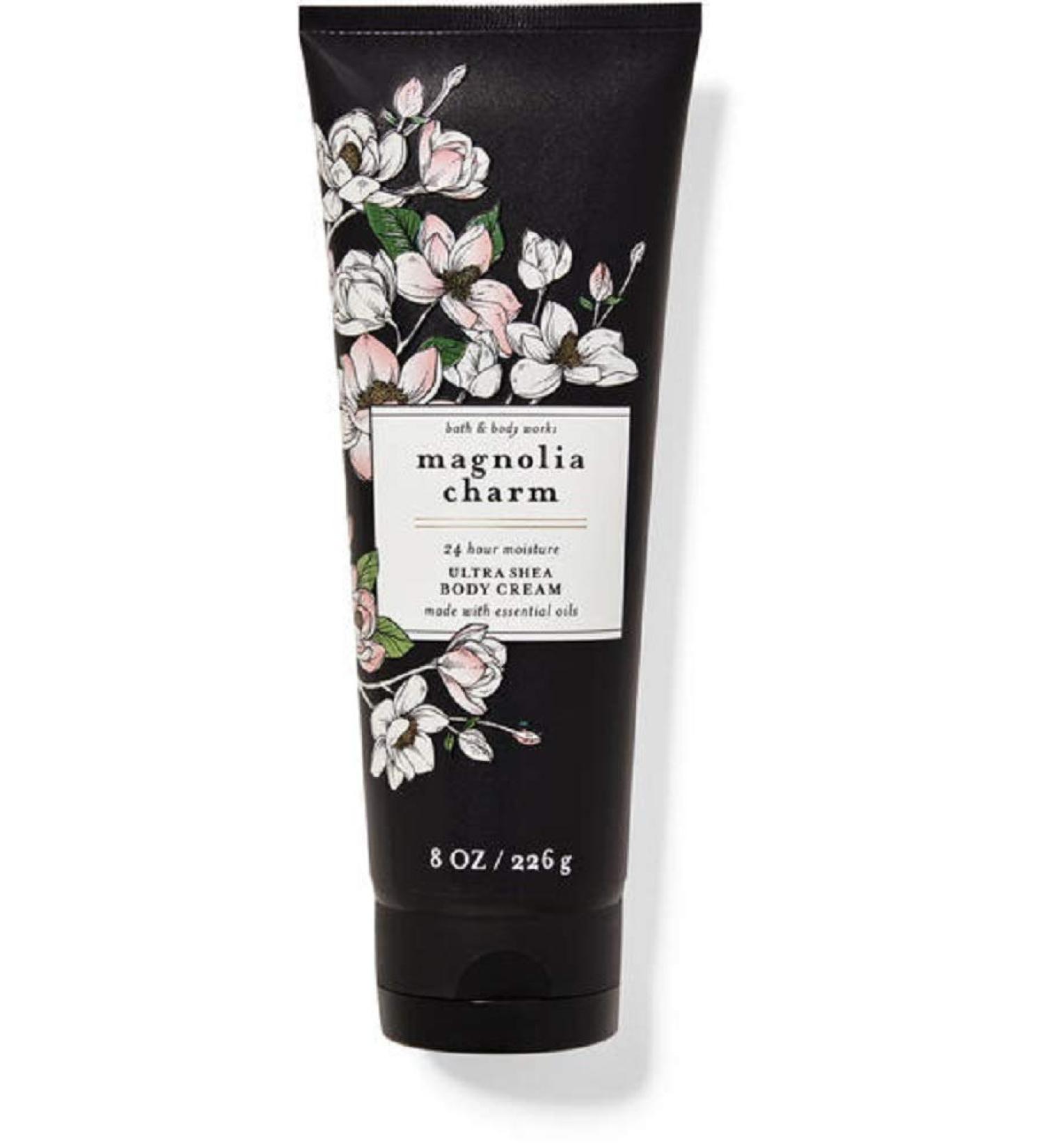 Bath & Body Works Magnolia Charm Ultra Shea Body Cream 8 Ounce