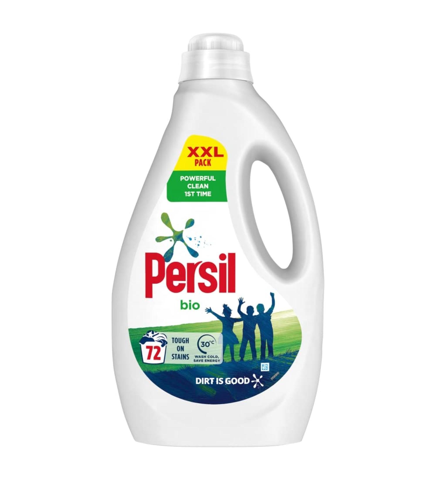 Persil Laundry Washing Liquid Detergent Bio 72 wash 1.944 l