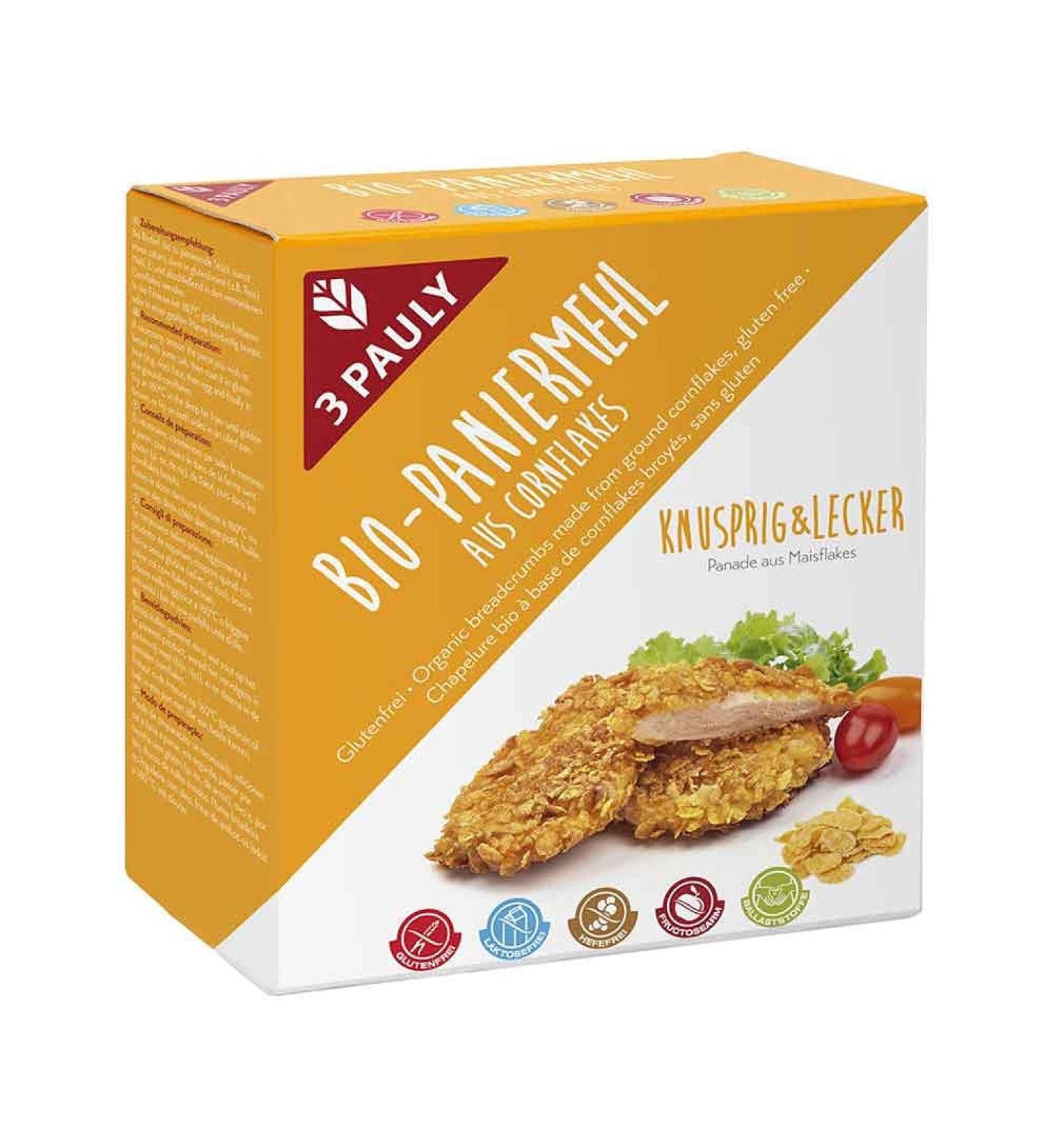 Bread flour made of cornflakes