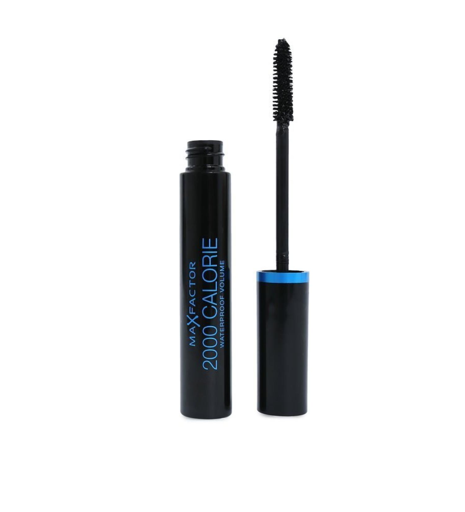 Coty 4 x Max Factor 2000 Calorie Waterproof Volume Black Mascara 9ml
