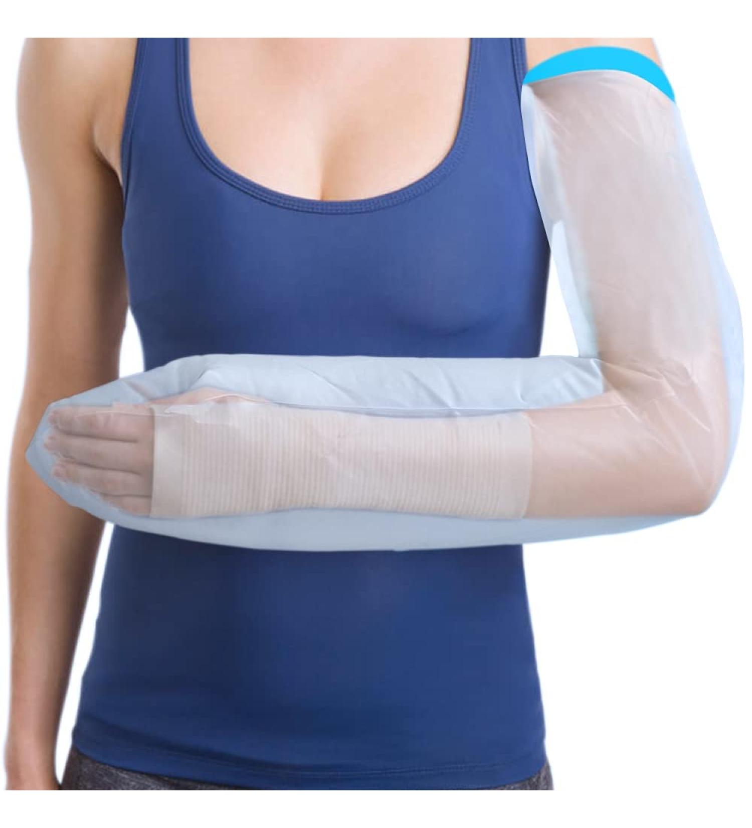 Waterproof Full Arm Cast Cover for Adults - Shower Protection for Broken Arm, Wounds & Plaster Casts - Buy Online on GoSupps.com