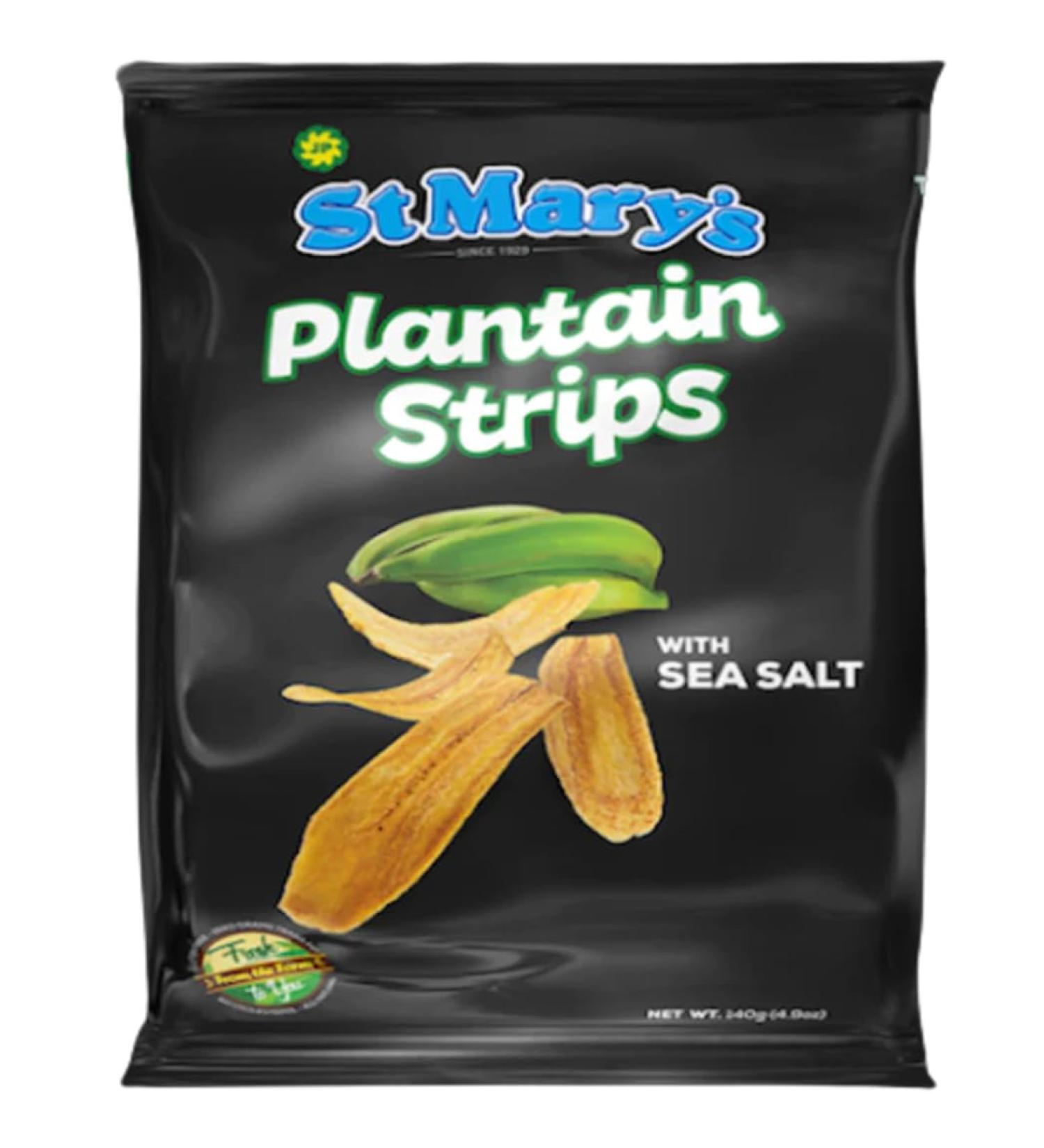 St Marys Plantain Strips 140g Box of 24-Fd