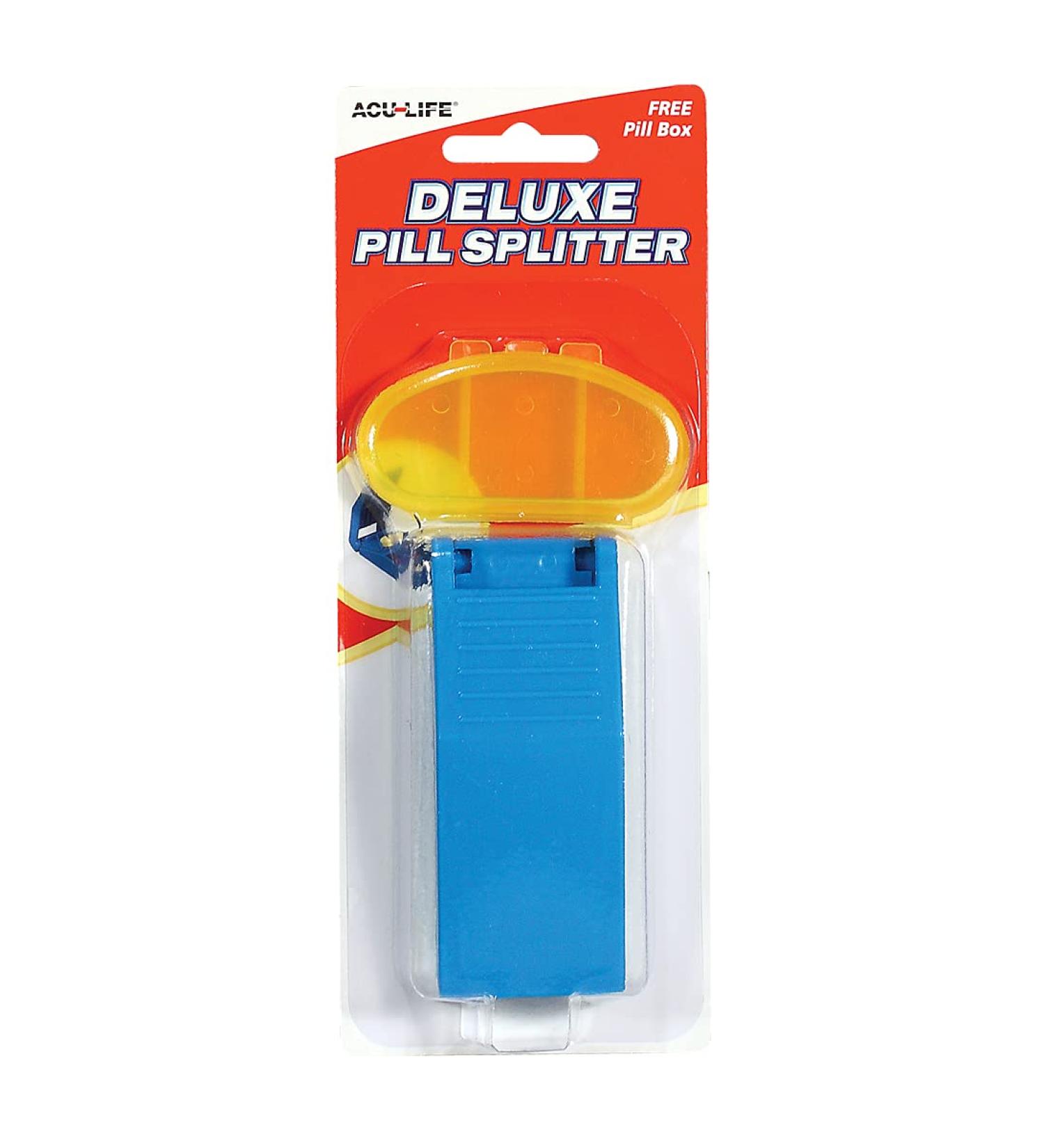 Buy Pill Splitter & Daily Pill Box - Convenient Solutions for Medication Management | Fast International Shipping - Buy Online on GoSupps.com